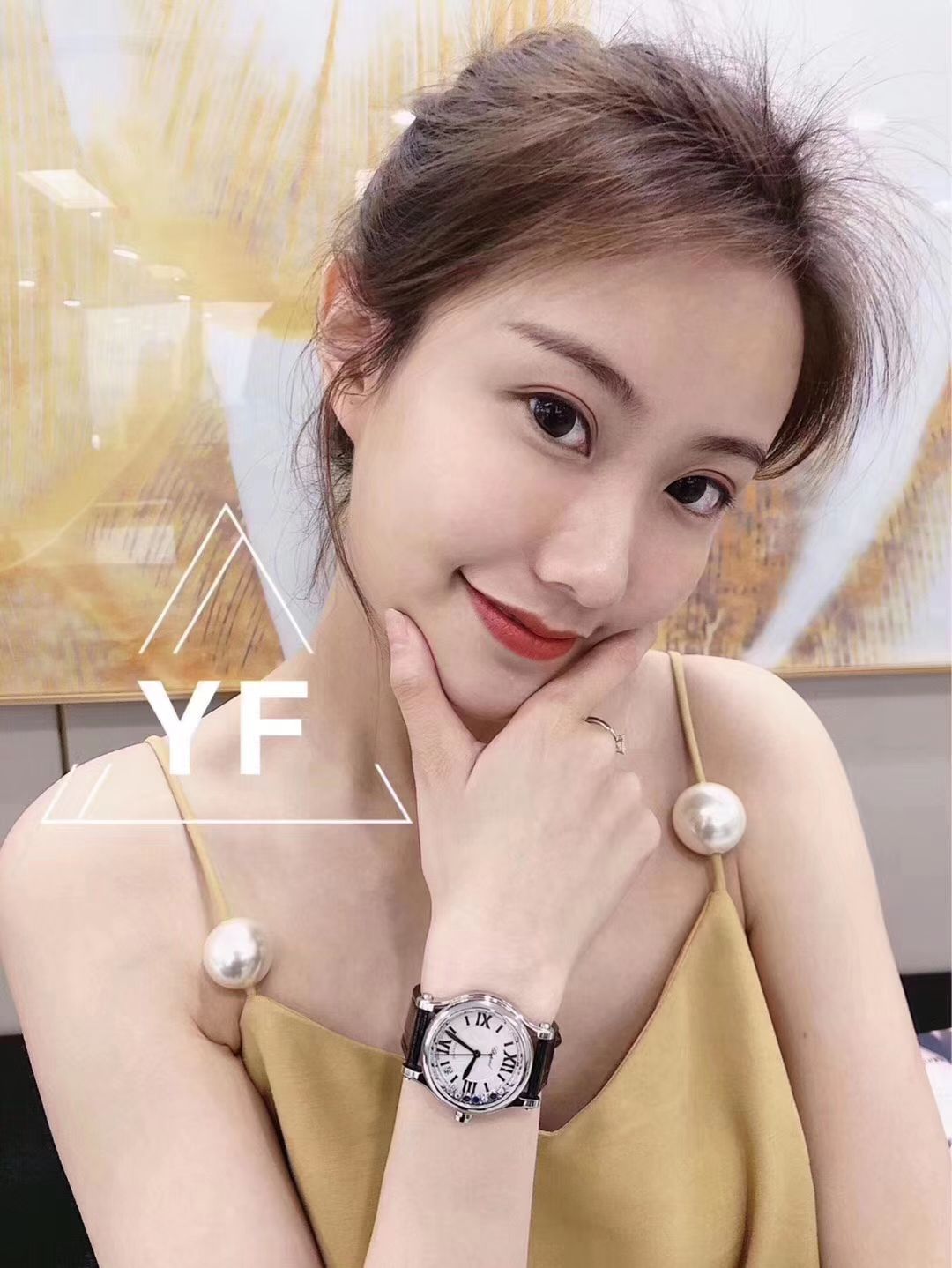 Chopard HAPPY SPORT MEDIUM AUTOMATIC系列 278559-3001  top 复刻高仿女士手表 / XB015