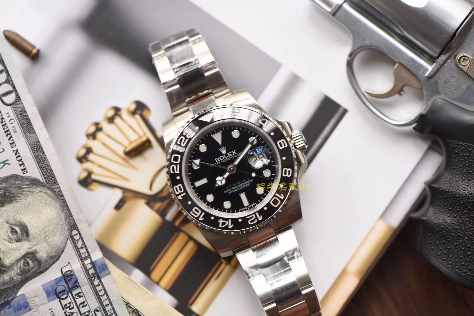  Rolex  GMT MASTER II系列116710LN-78200 wrist watch (绿针)【DJ一比一复刻高仿手表】 / R291