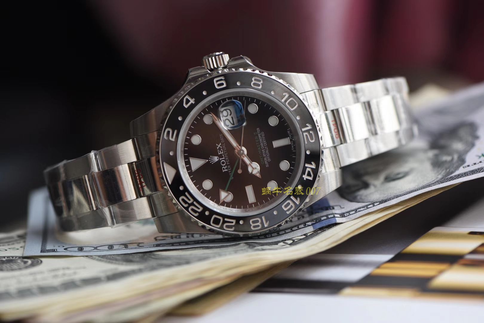  Rolex  GMT MASTER II系列116710LN-78200 wrist watch (绿针)【DJ一比一复刻高仿手表】 / R291