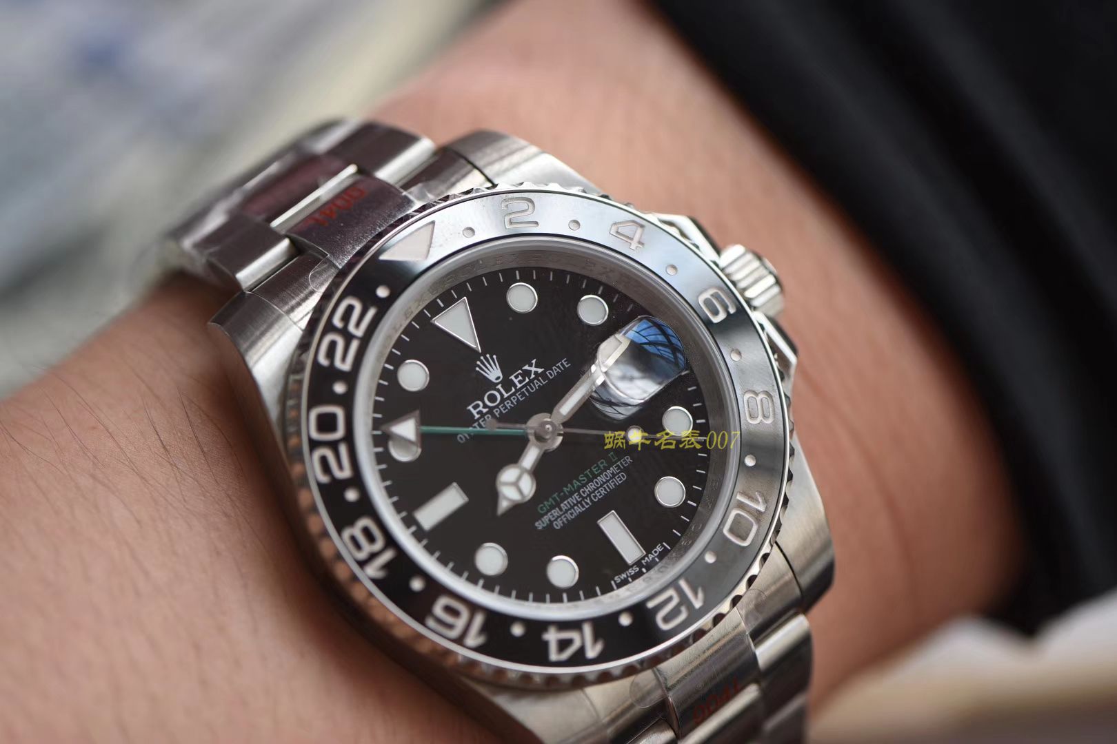  Rolex  GMT MASTER II系列116710LN-78200 wrist watch (绿针)【DJ一比一复刻高仿手表】 / R291