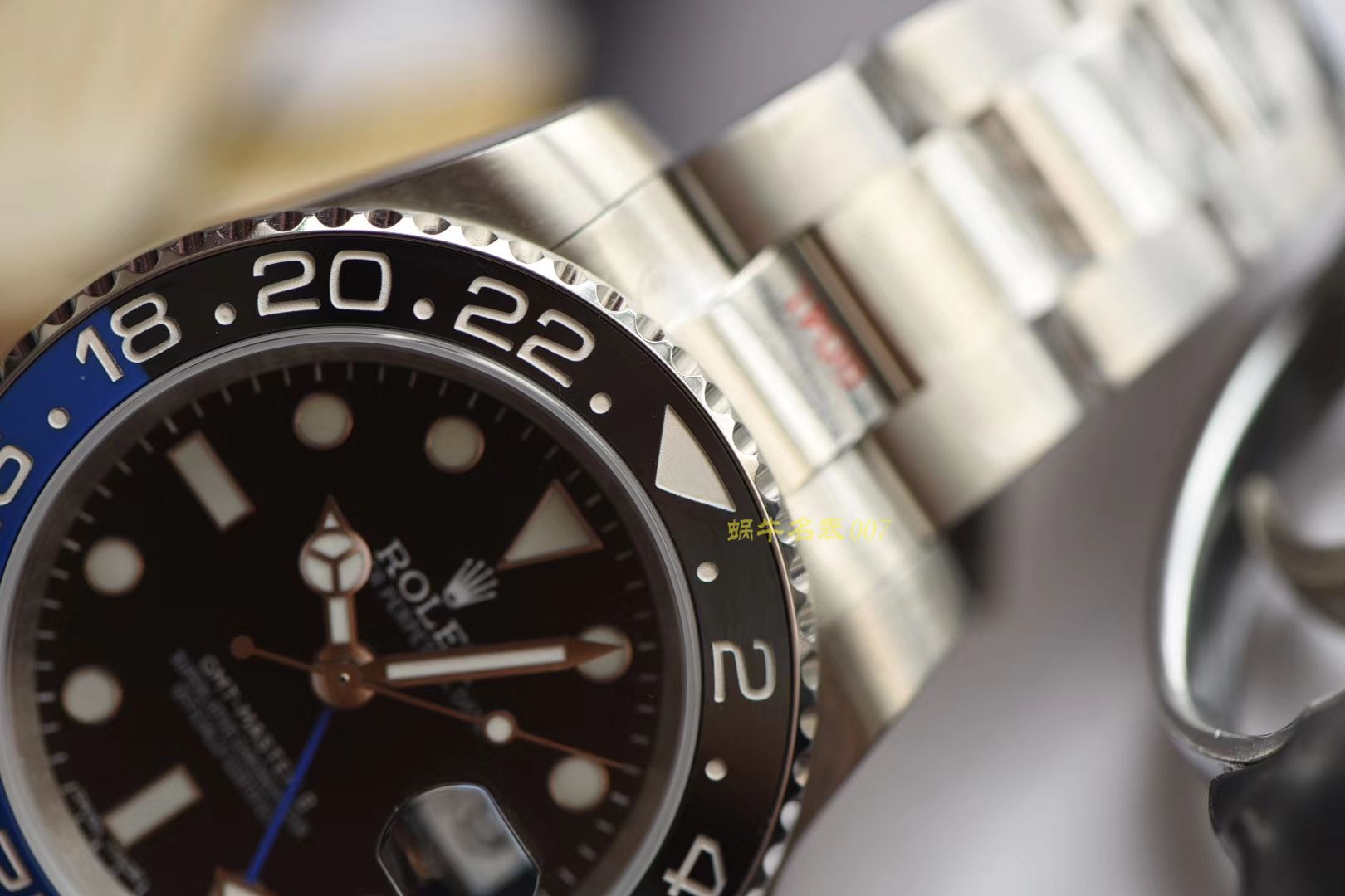  Rolex  GMT MASTER II系列116710LN-78200 wrist watch (绿针)【DJ一比一复刻高仿手表】 / R291