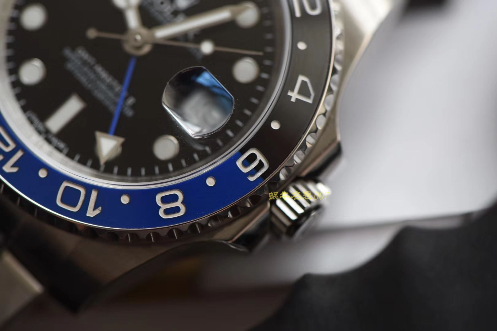  Rolex  GMT MASTER II系列m126710blnr-0002(五珠链)，116710BLNR-78200可乐圈 wrist watch （DJ一比一超A高仿手表） / R290
