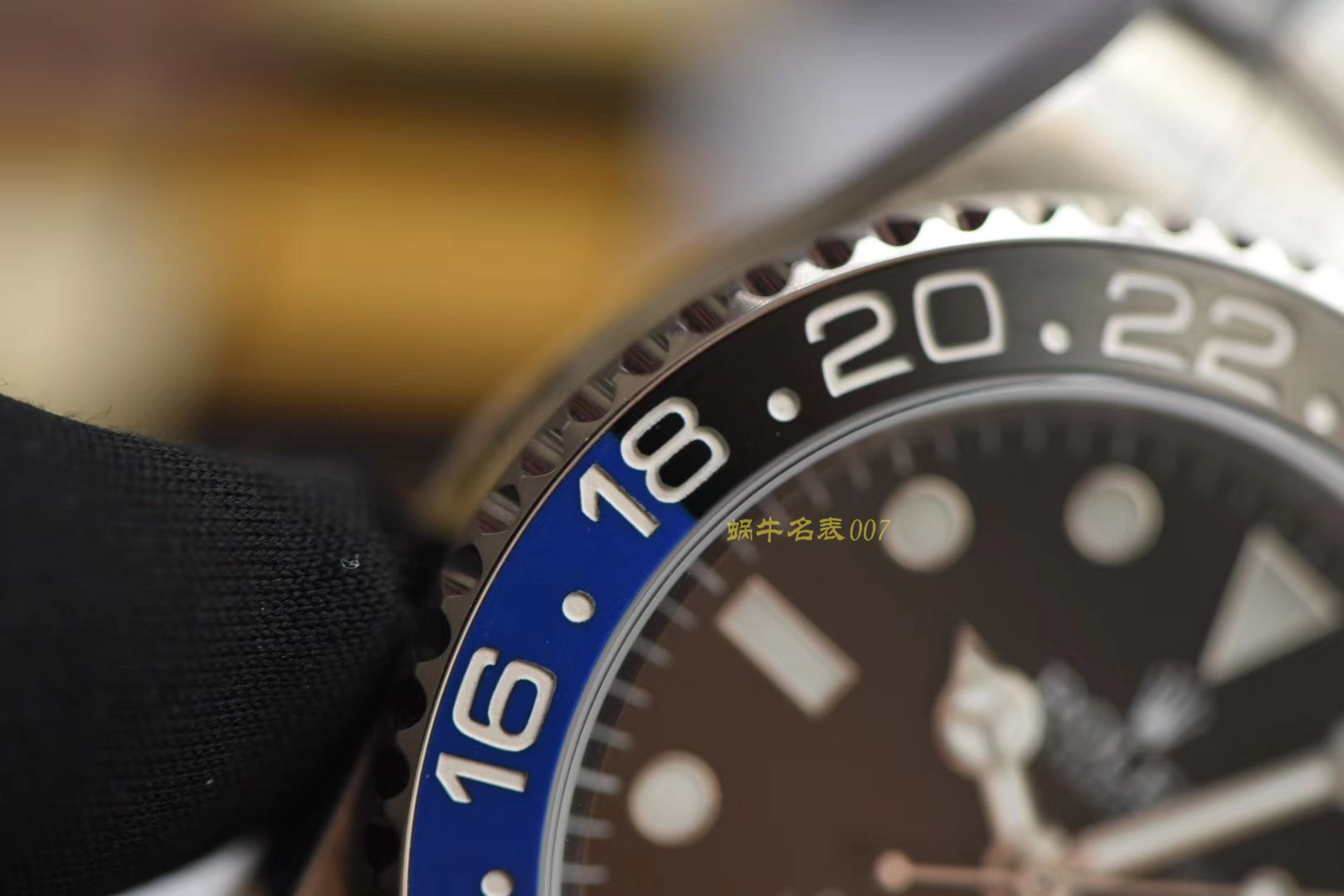  Rolex  GMT MASTER II系列m126710blnr-0002(五珠链)，116710BLNR-78200可乐圈 wrist watch （DJ一比一超A高仿手表） / R290