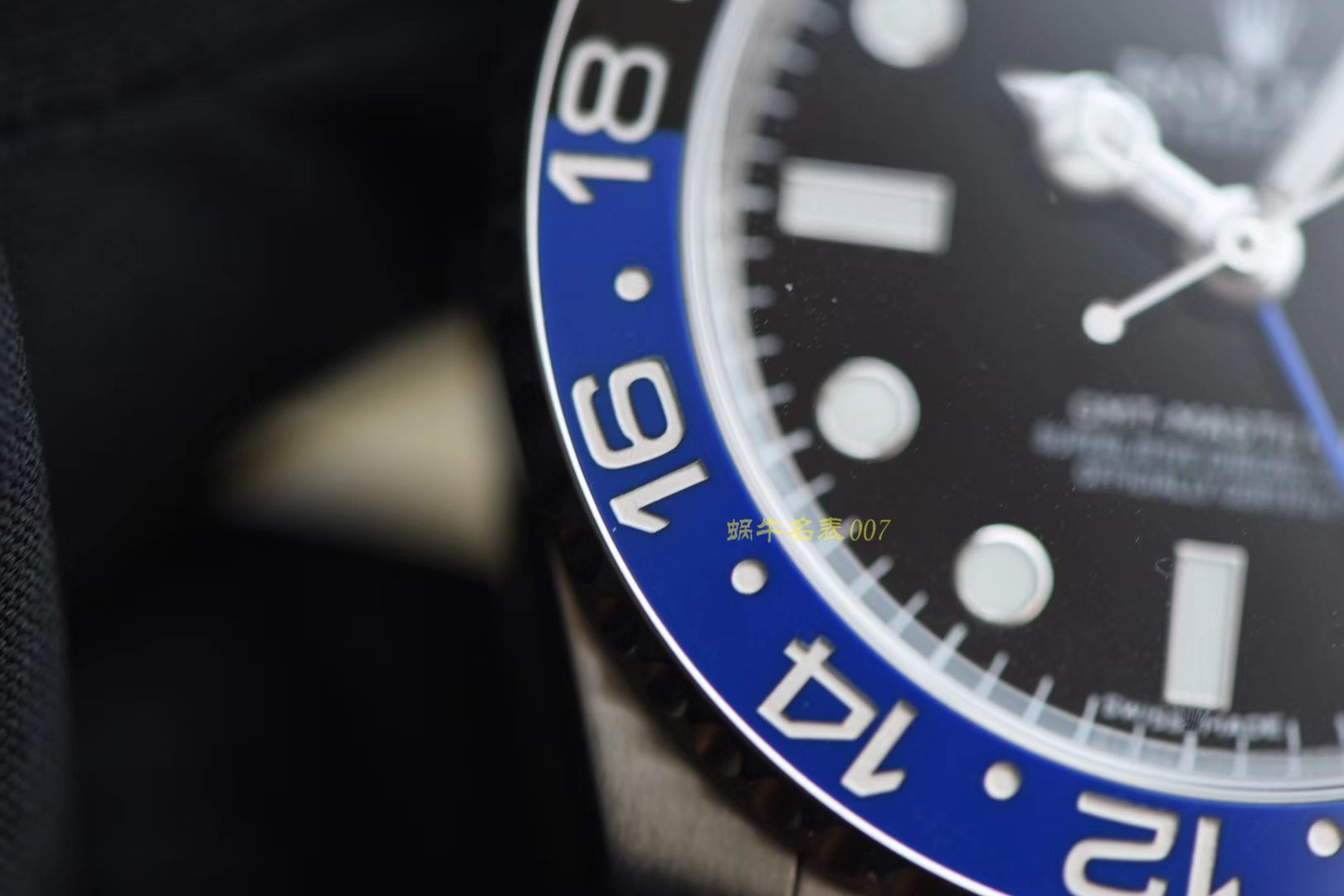  Rolex  GMT MASTER II系列m126710blnr-0002(五珠链)，116710BLNR-78200可乐圈 wrist watch （DJ一比一超A高仿手表） / R290