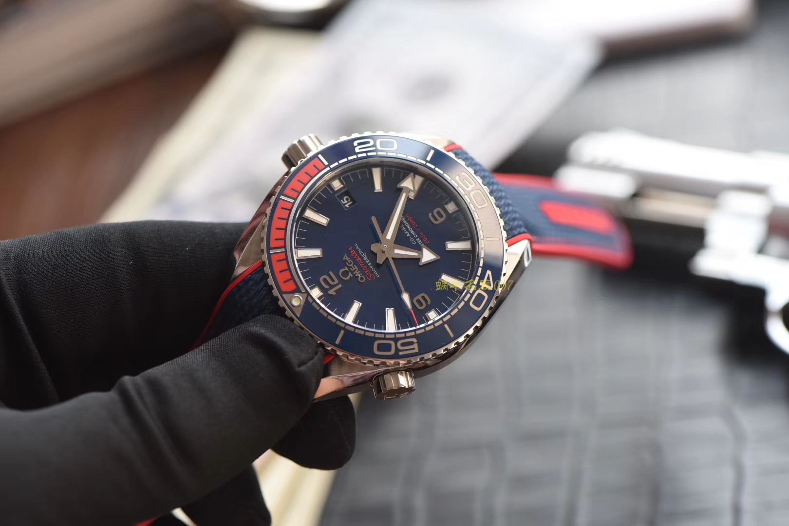 OMEGA特别系列522.32.44.21.03.001 wrist watch 【VSOMEGA百事可乐平昌冬奥会纪念版复刻高仿手表】 / M353