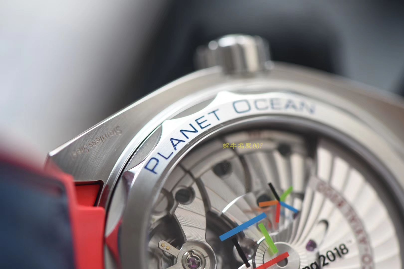 OMEGA特别系列522.32.44.21.03.001 wrist watch 【VSOMEGA百事可乐平昌冬奥会纪念版复刻高仿手表】 / M353