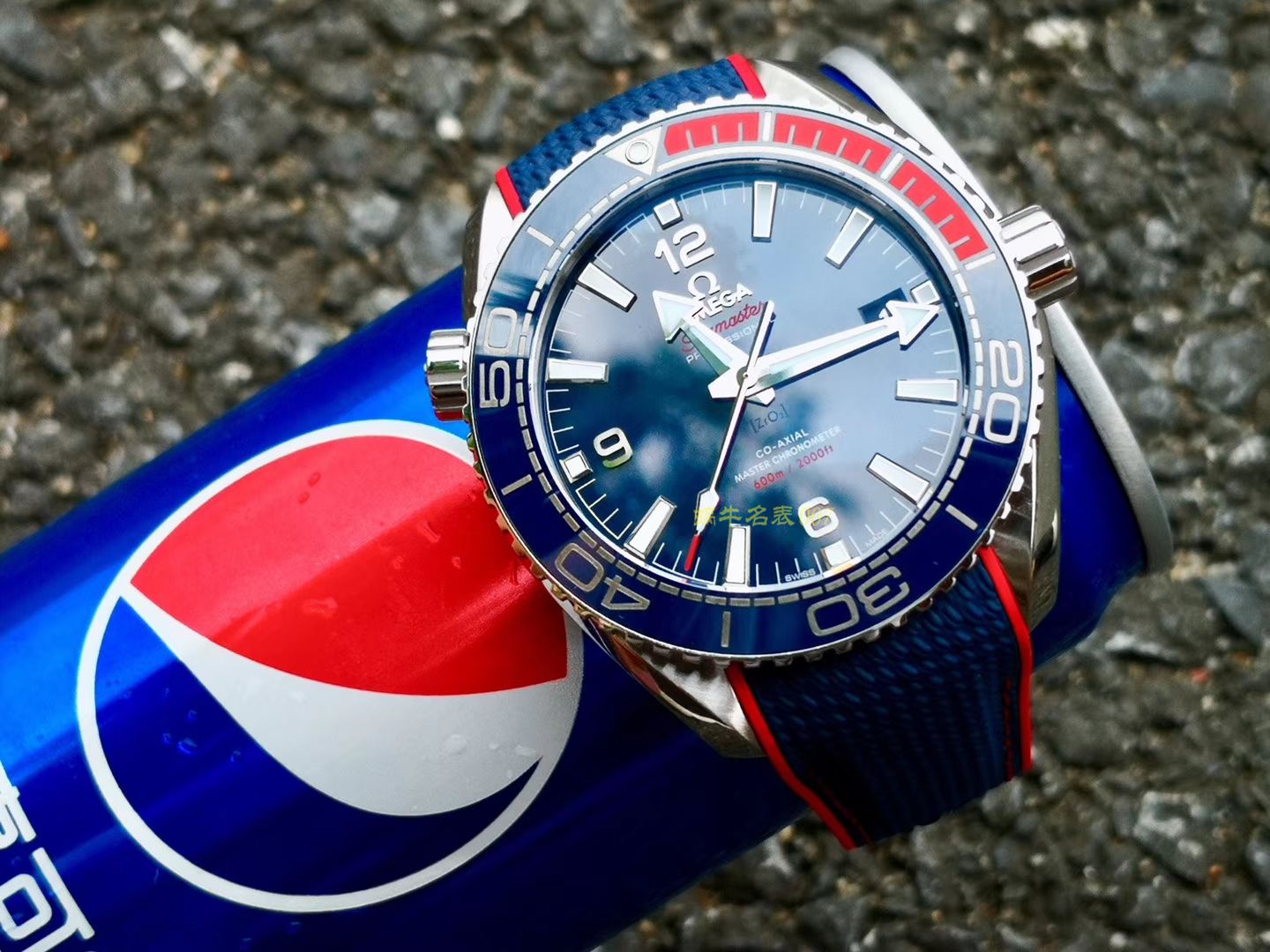 OMEGA特别系列522.32.44.21.03.001 wrist watch 【VSOMEGA百事可乐平昌冬奥会纪念版复刻高仿手表】 / M353
