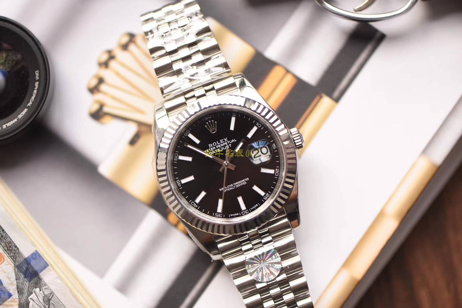 【AR一比一超A高精仿手表】 Rolex   Datejust 系列116334-黑盘 wrist watch  / R257