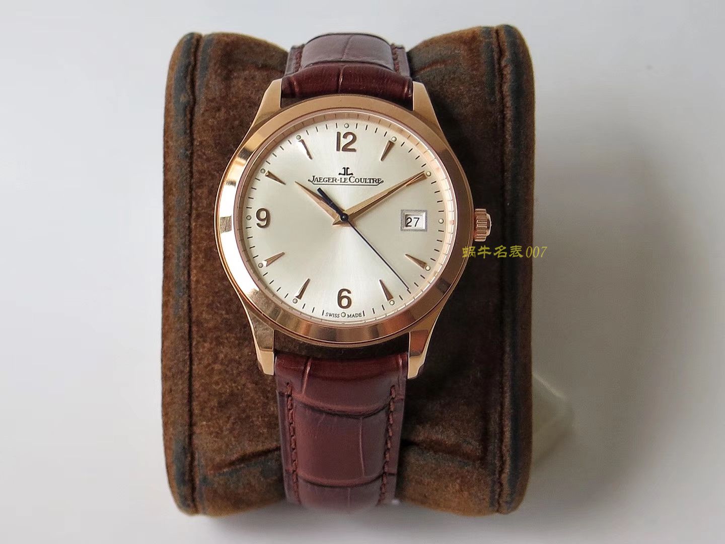 【 Video analysis ZF一比一超A高仿手表】 Jaeger-LeCoultre 大师系列1548420 wrist watch  / JJBB55