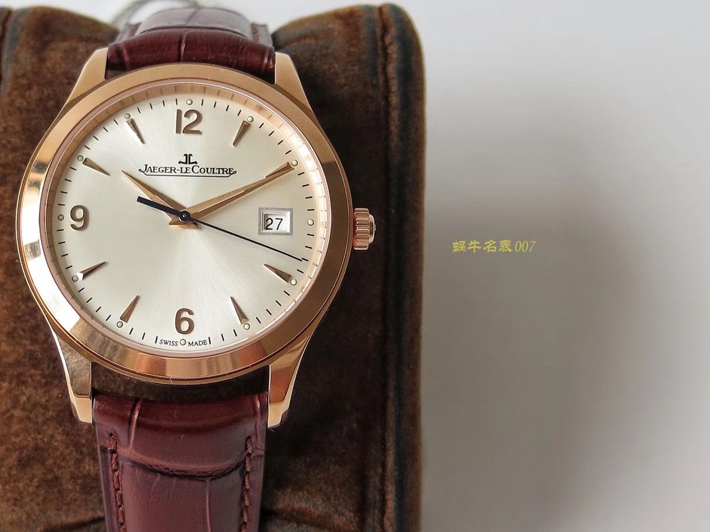 【 Video analysis ZF一比一超A高仿手表】 Jaeger-LeCoultre 大师系列1548420 wrist watch  / JJBB55