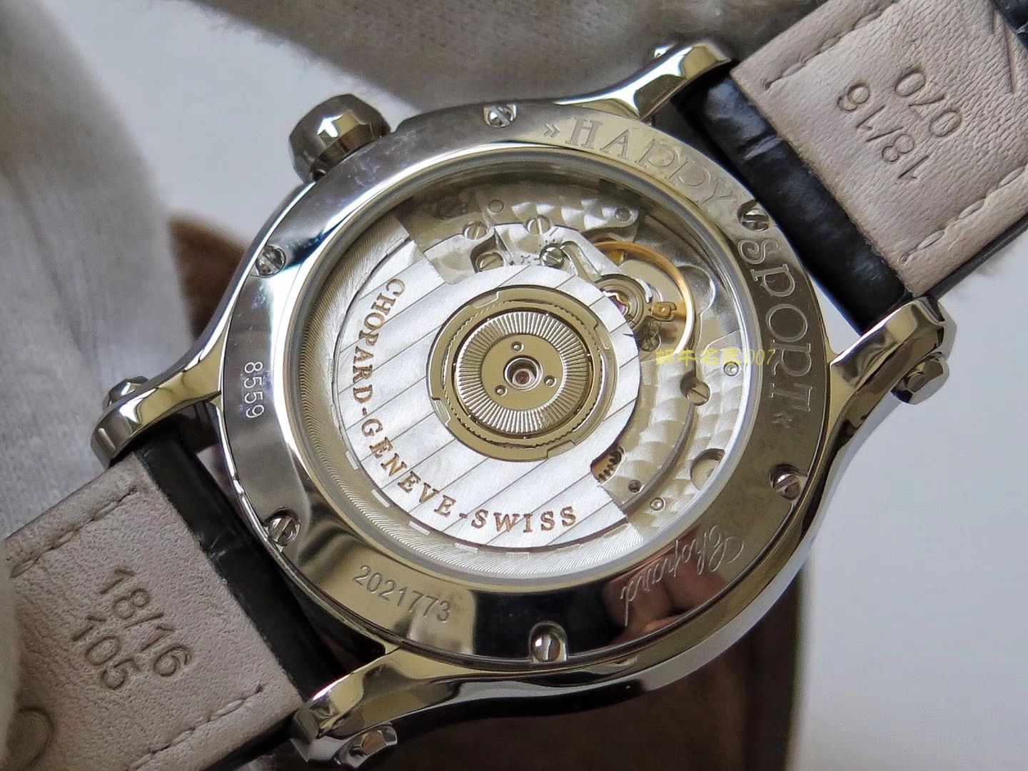 Chopard HAPPY SPORT MEDIUM AUTOMATIC系列 278559-3001  top 复刻高仿女士手表 / XB015