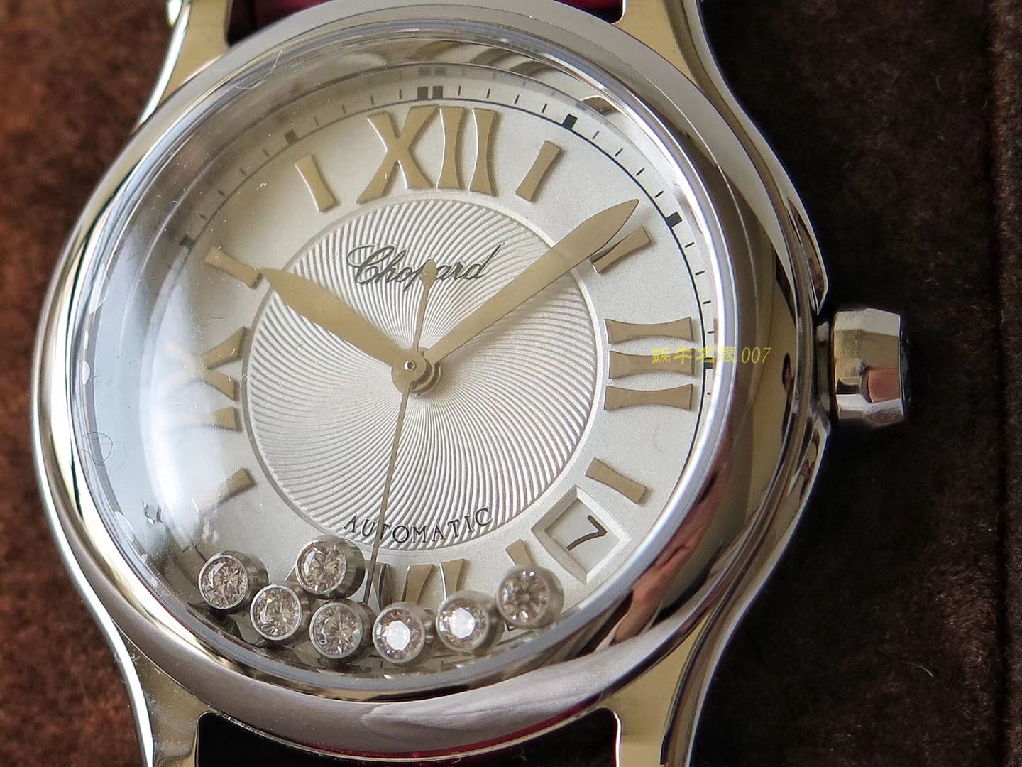 Chopard HAPPY SPORT MEDIUM AUTOMATIC系列 278559-3001  top 复刻高仿女士手表 / XB015