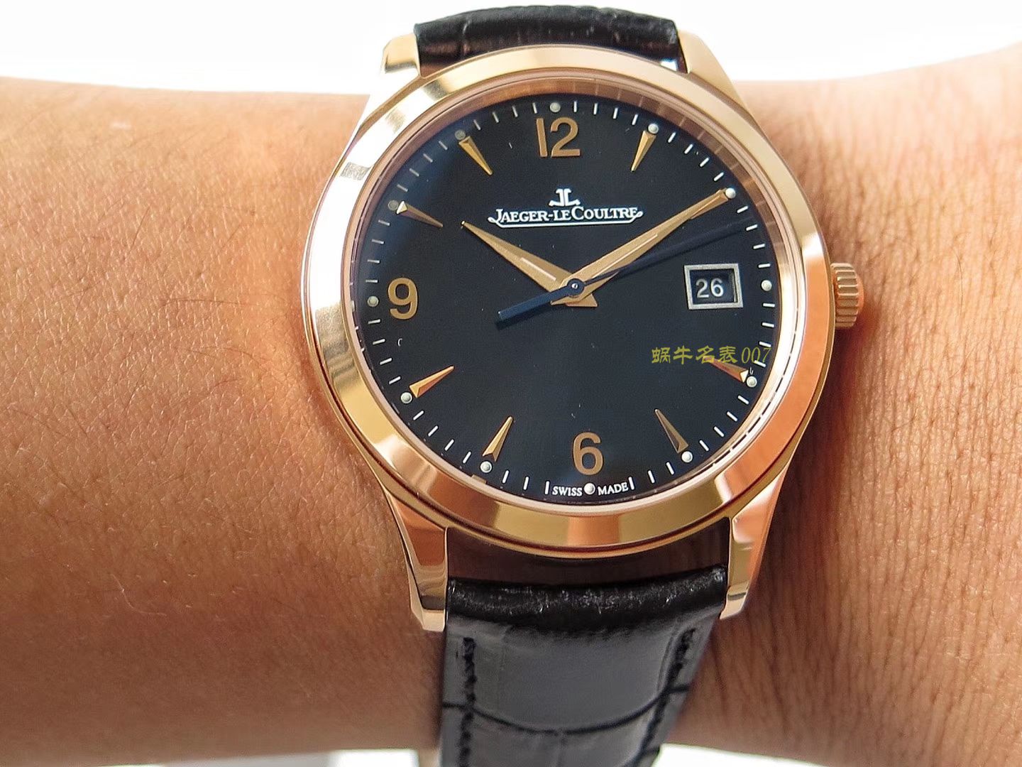 【 Video analysis ZF一比一超A高仿手表】 Jaeger-LeCoultre 大师系列1548420 wrist watch  / JJBB55