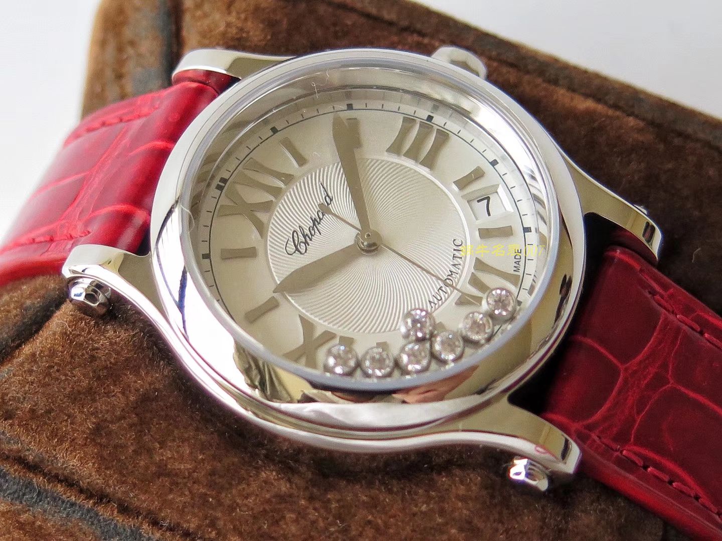 Chopard HAPPY SPORT MEDIUM AUTOMATIC系列 278559-3001  top 复刻高仿女士手表 / XB015