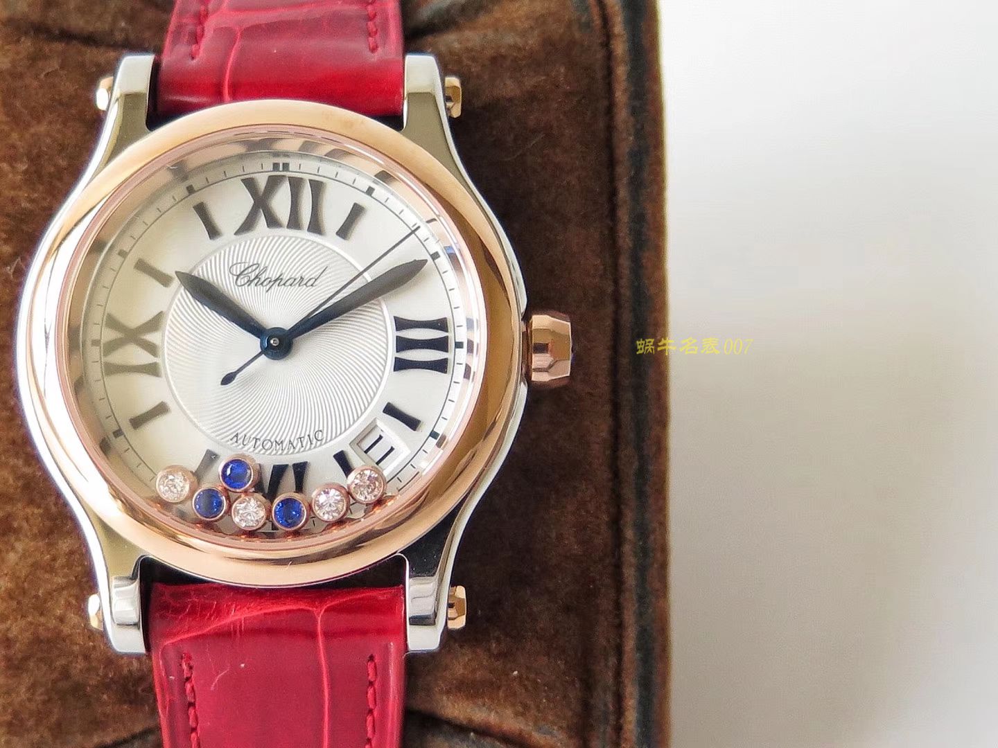 Chopard HAPPY SPORT MEDIUM AUTOMATIC系列 278559-3001  top 复刻高仿女士手表 / XB015
