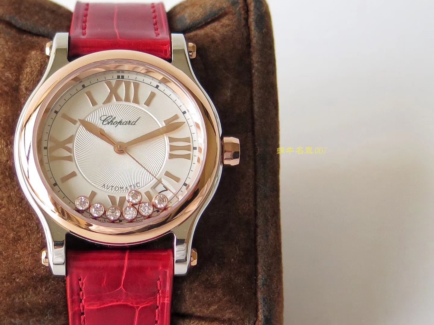 Chopard HAPPY SPORT MEDIUM AUTOMATIC系列 278559-3001  top 复刻高仿女士手表 / XB015