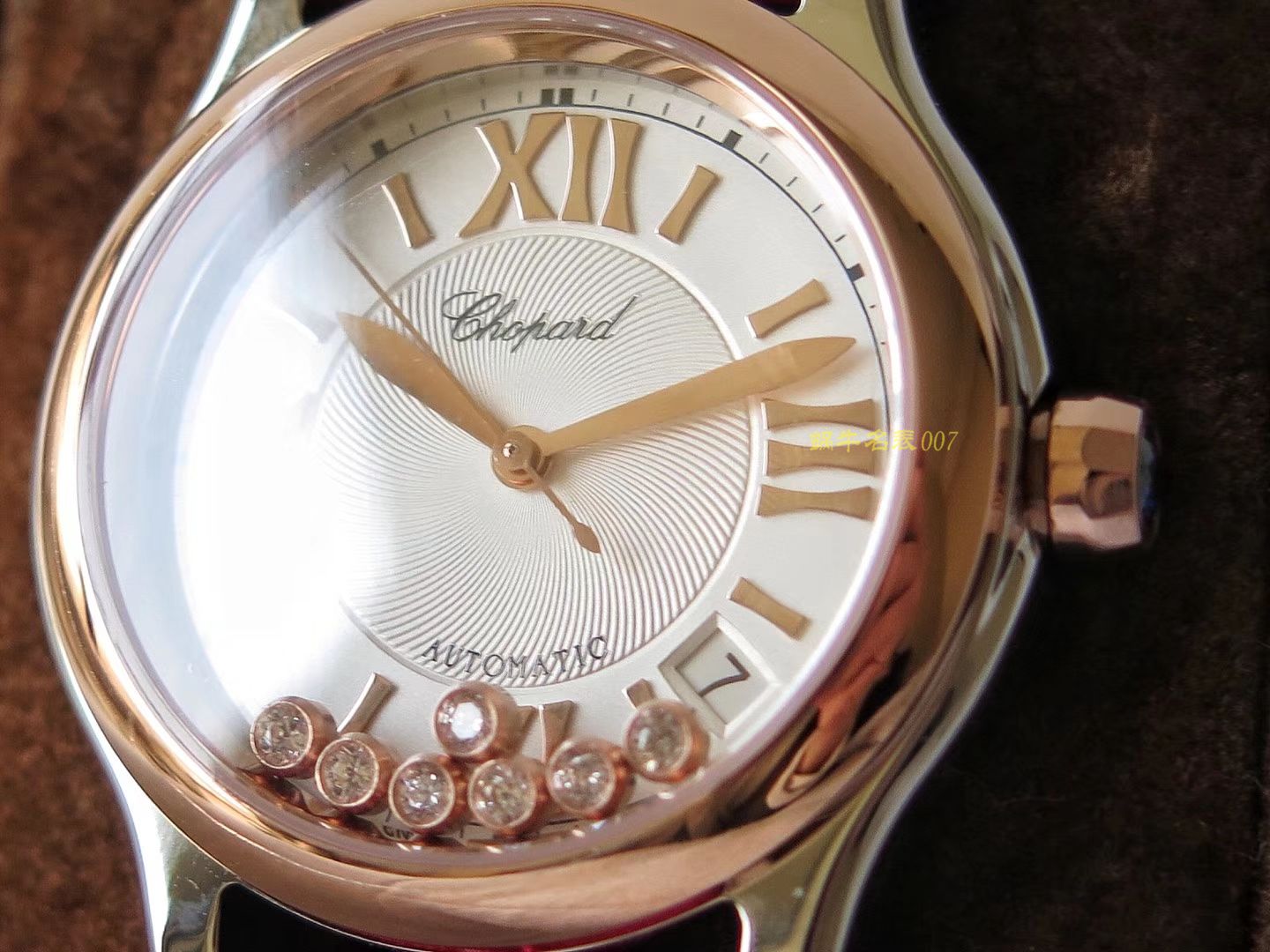 Chopard HAPPY SPORT MEDIUM AUTOMATIC系列 278559-3001  top 复刻高仿女士手表 / XB015