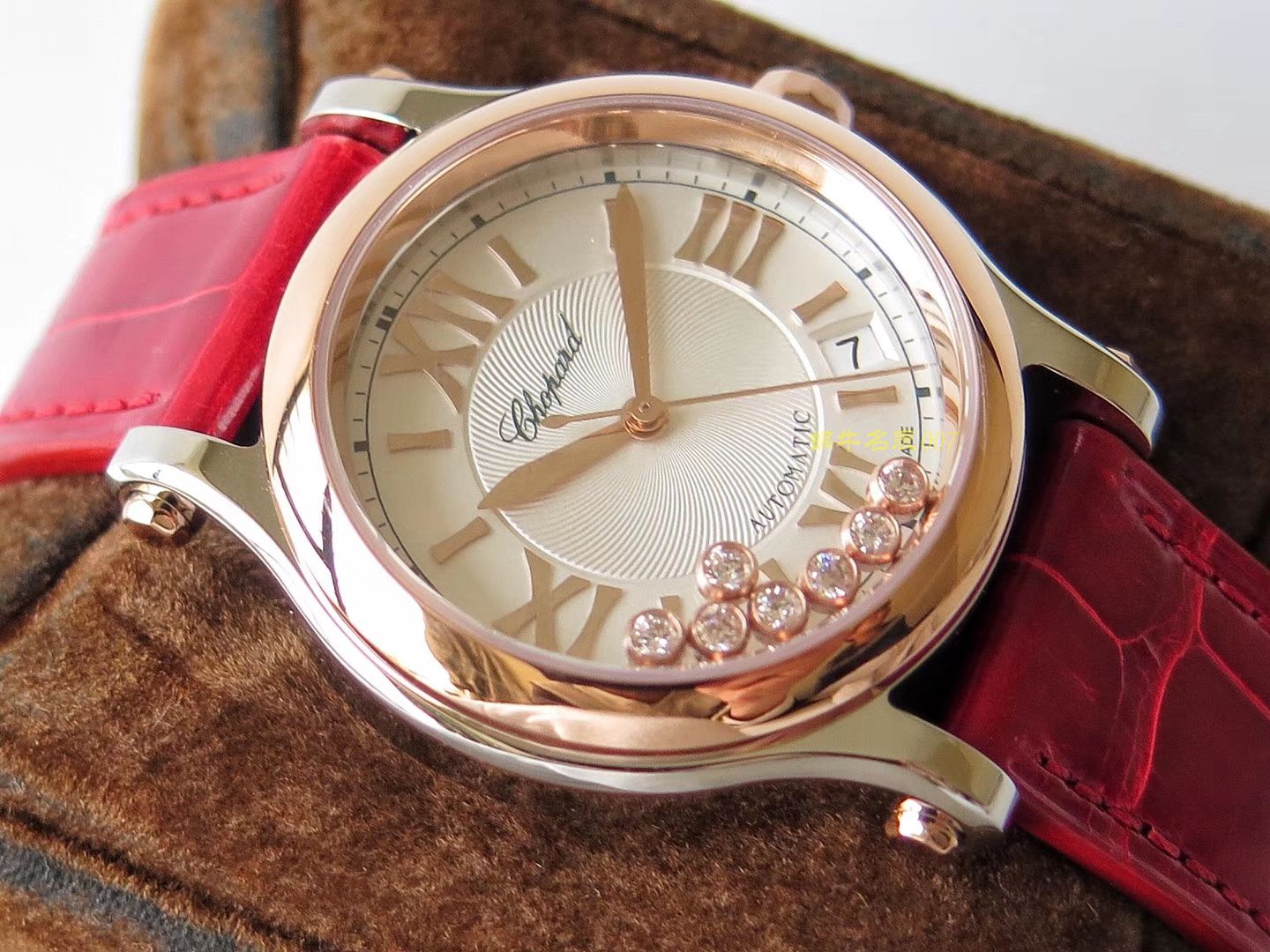 Chopard HAPPY SPORT MEDIUM AUTOMATIC系列 278559-3001  top 复刻高仿女士手表 / XB015