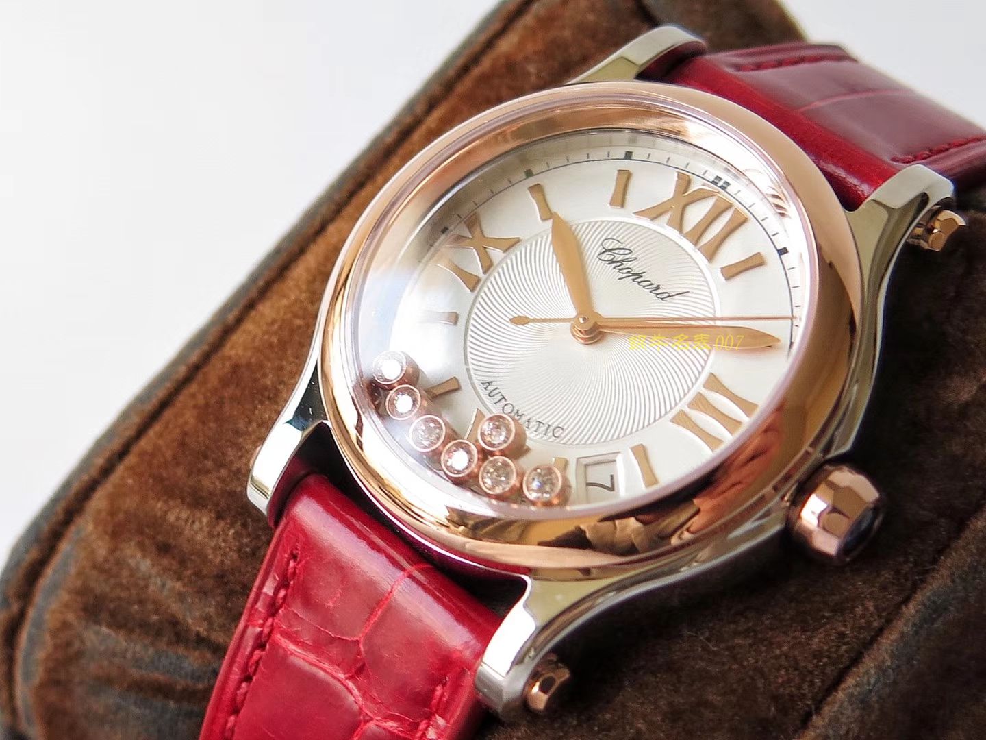 Chopard HAPPY SPORT MEDIUM AUTOMATIC系列 278559-3001  top 复刻高仿女士手表 / XB015
