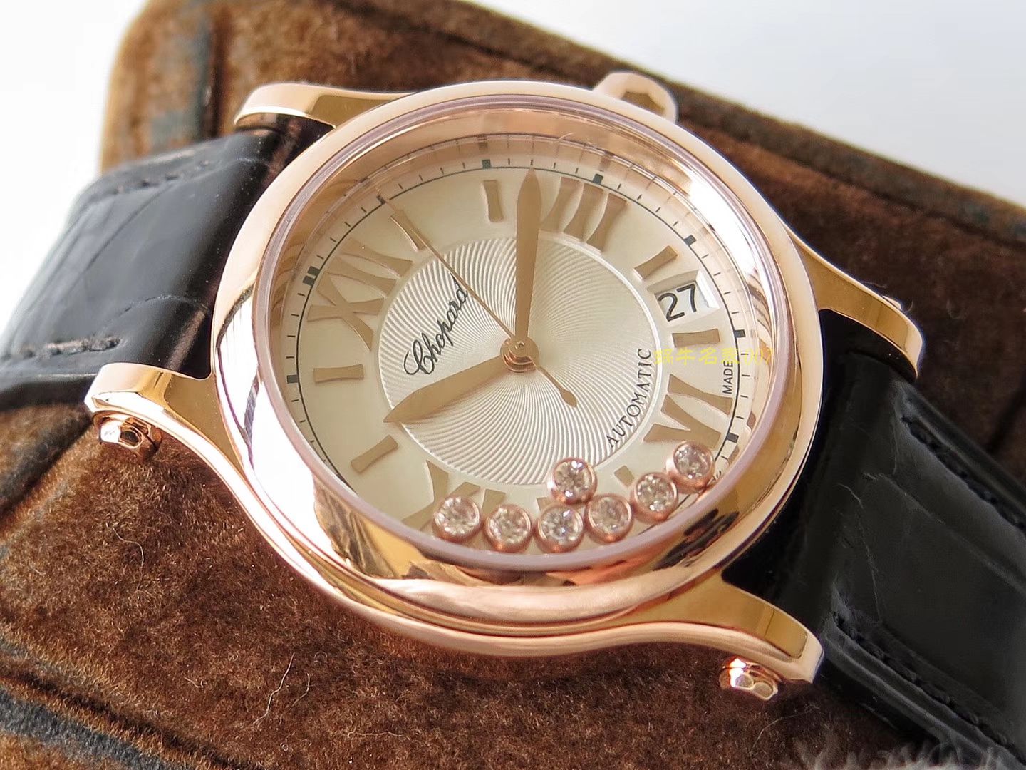Chopard HAPPY SPORT MEDIUM AUTOMATIC系列 278559-3001  top 复刻高仿女士手表 / XB015