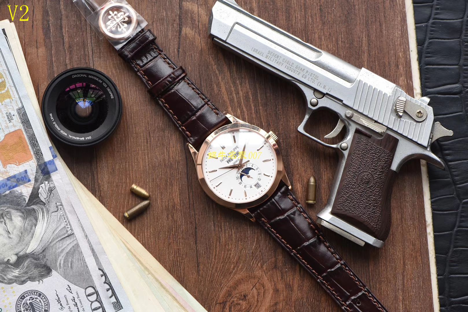 【台湾 Factory 一比一 top 高仿手表】 PATEK PHILIPPE 复杂功能计时系列5396R 玫瑰金 wrist watch  / BDBD169