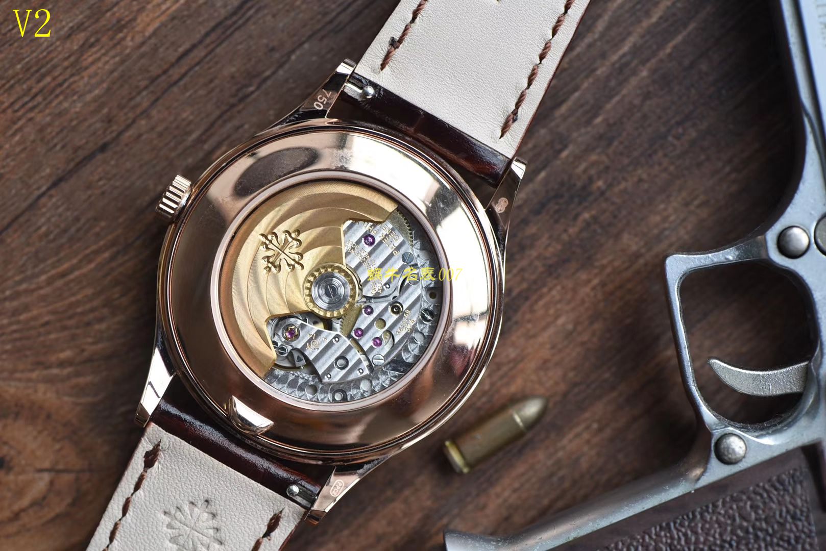 【台湾 Factory 一比一 top 高仿手表】 PATEK PHILIPPE 复杂功能计时系列5396R 玫瑰金 wrist watch  / BDBD169