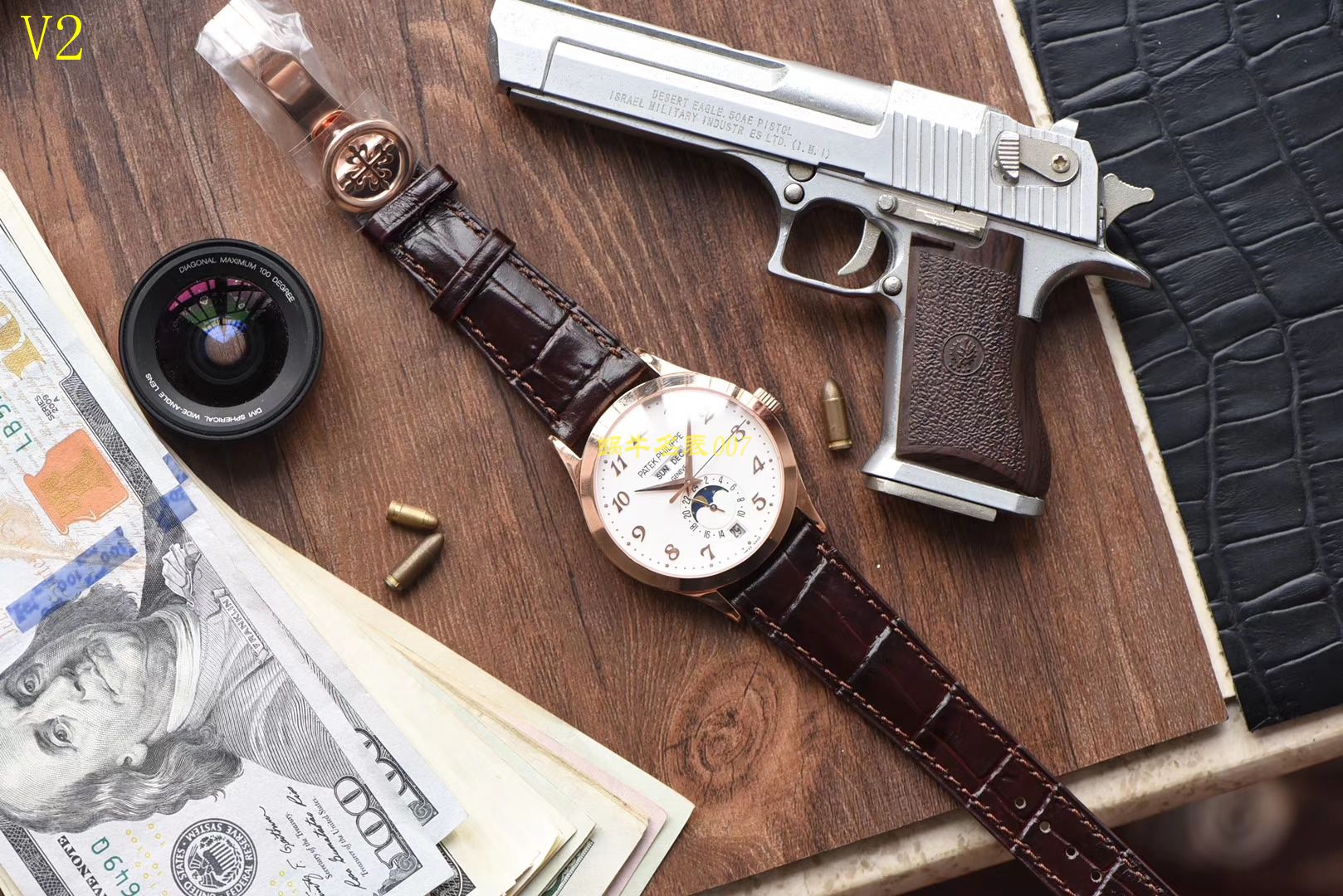 【台湾 Factory 1:1超A高仿手表】 PATEK PHILIPPE 复杂功能计时系列5396R-011 wrist watch  / BD171