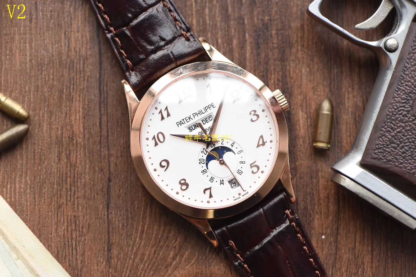 【台湾 Factory 1:1超A高仿手表】 PATEK PHILIPPE 复杂功能计时系列5396R-011 wrist watch  / BD171