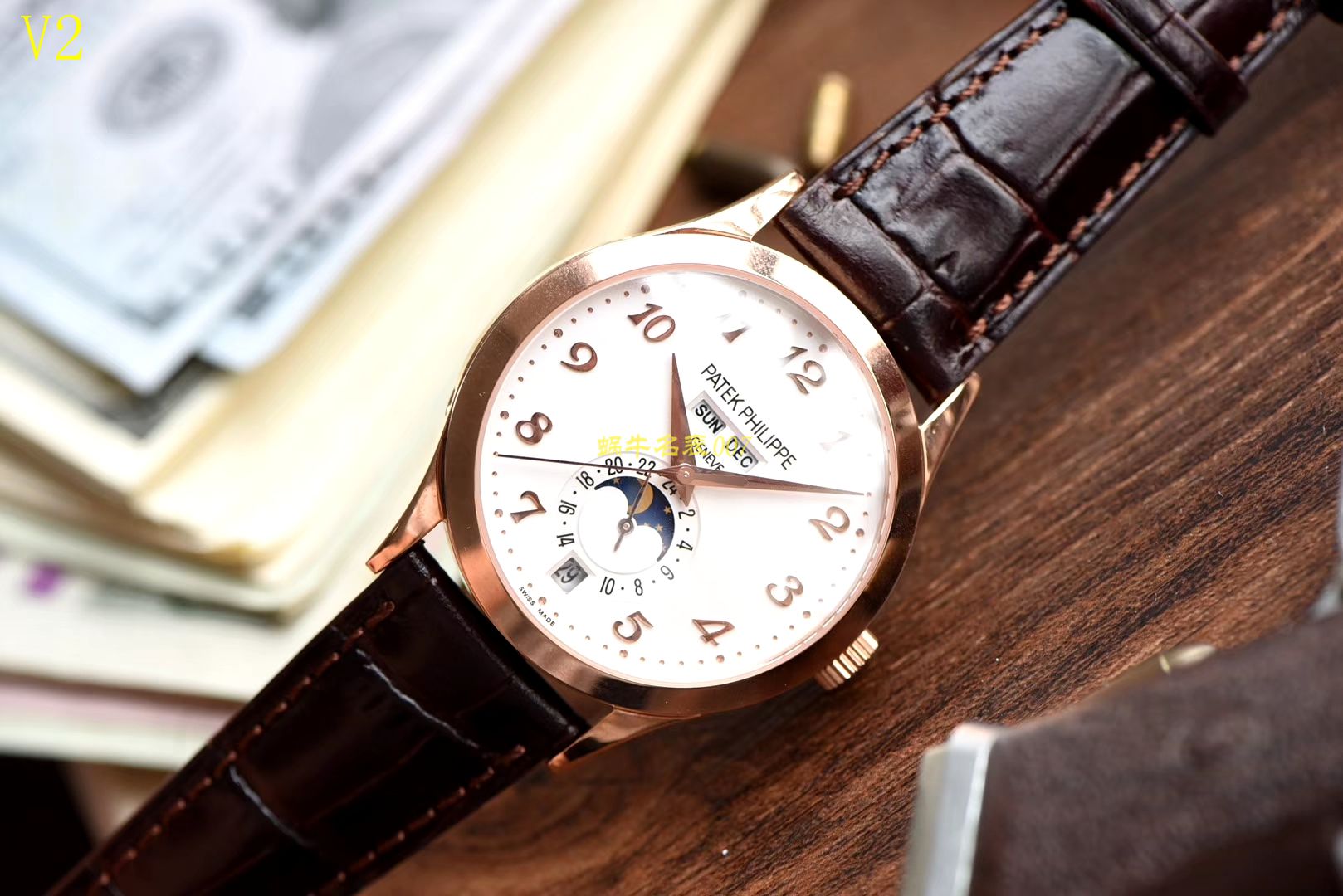 【台湾 Factory 1:1超A高仿手表】 PATEK PHILIPPE 复杂功能计时系列5396R-011 wrist watch  / BD171