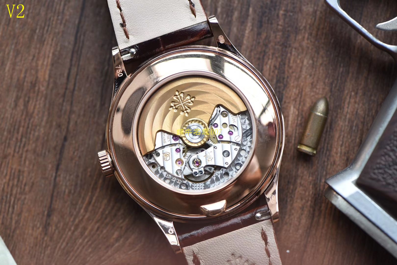 【台湾 Factory 1:1超A高仿手表】 PATEK PHILIPPE 复杂功能计时系列5396R-011 wrist watch  / BD171
