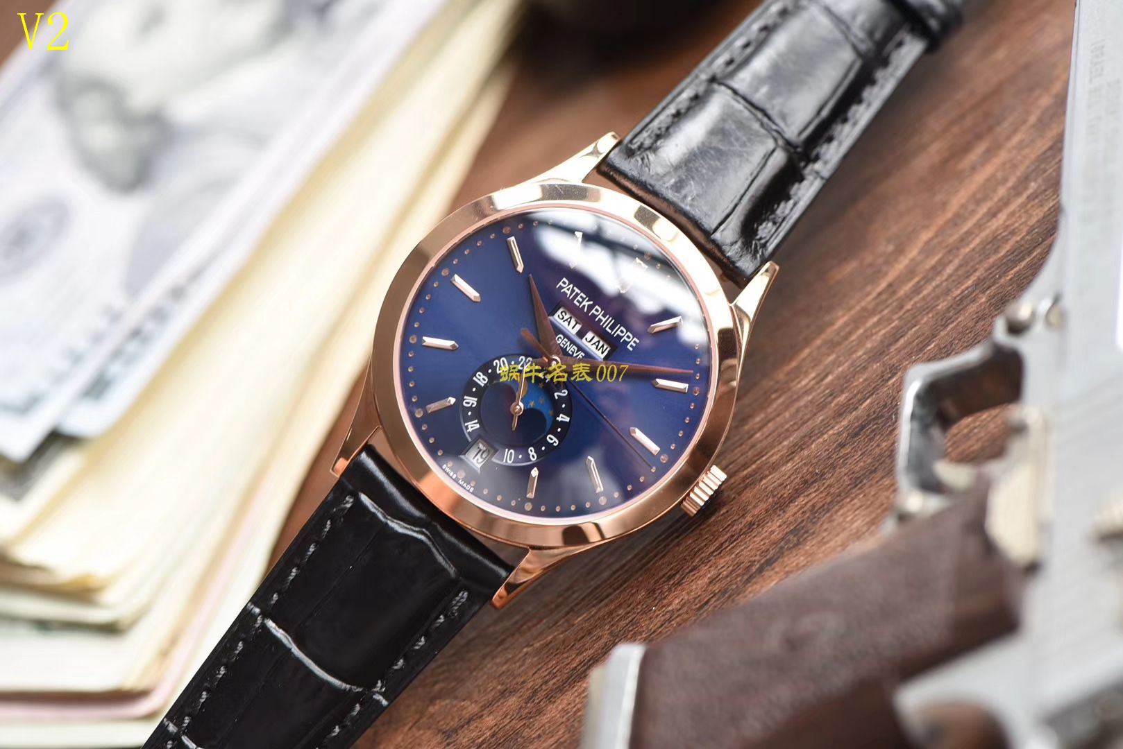【台湾 Factory 一比一超A高仿手表】 PATEK PHILIPPE 复杂功能计时系列5396R-014 wrist watch  / BD126