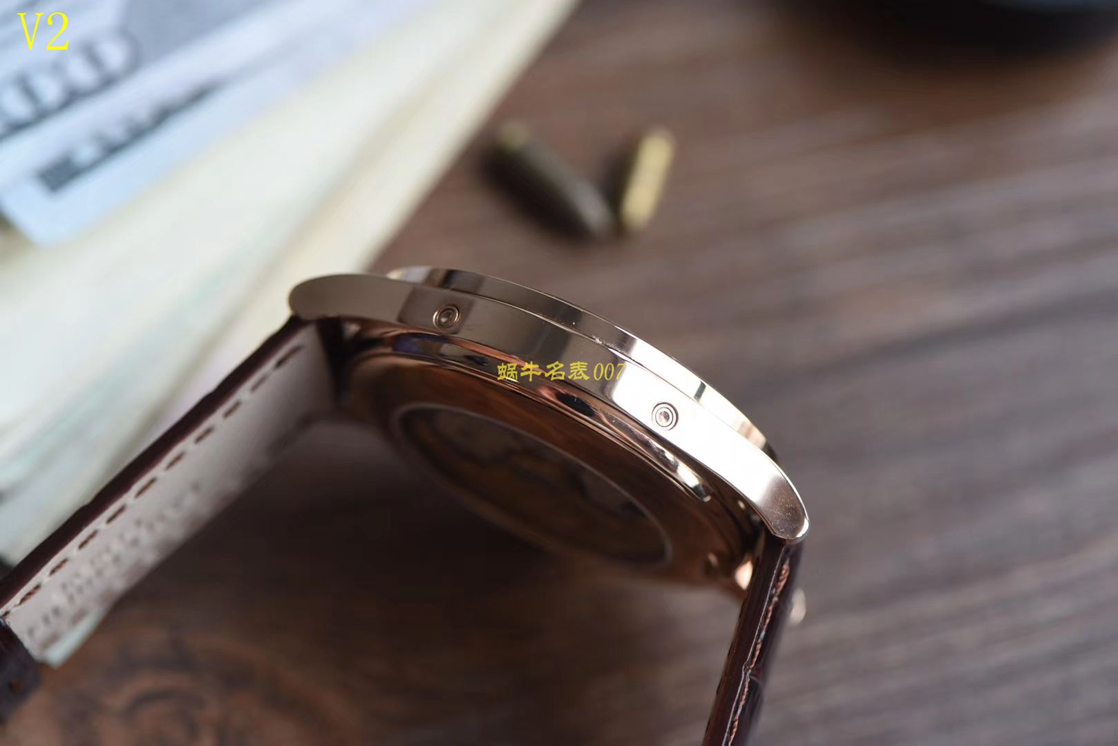 【台湾 Factory 一比一超A高仿手表】 PATEK PHILIPPE 复杂功能计时系列5396R-014 wrist watch  / BD126