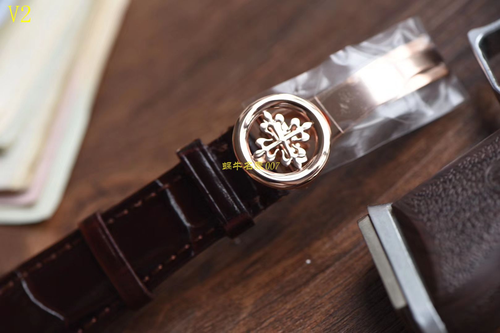 【台湾 Factory 一比一超A高仿手表】 PATEK PHILIPPE 复杂功能计时系列5396G 玫瑰金男表 / BD205