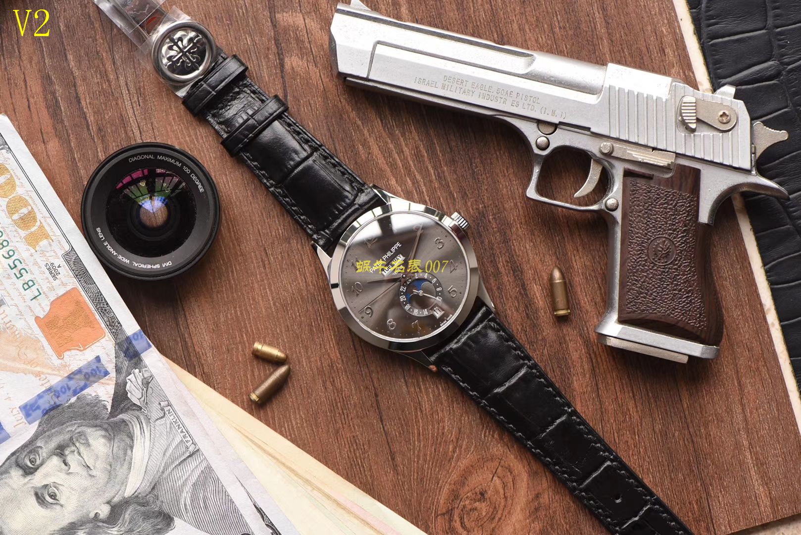 【台湾 Factory 一比一高精仿手表】 PATEK PHILIPPE 复杂功能计时系列5396G-014 wrist watch  / BD175