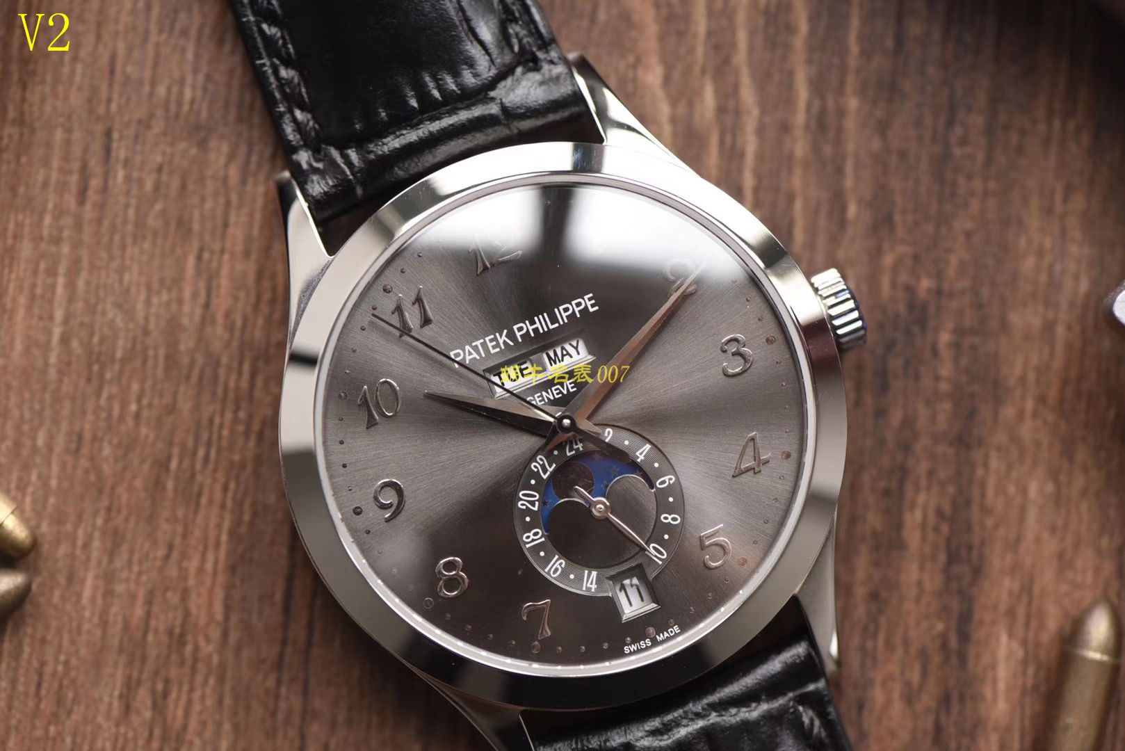 【台湾 Factory 一比一高精仿手表】 PATEK PHILIPPE 复杂功能计时系列5396G-014 wrist watch  / BD175