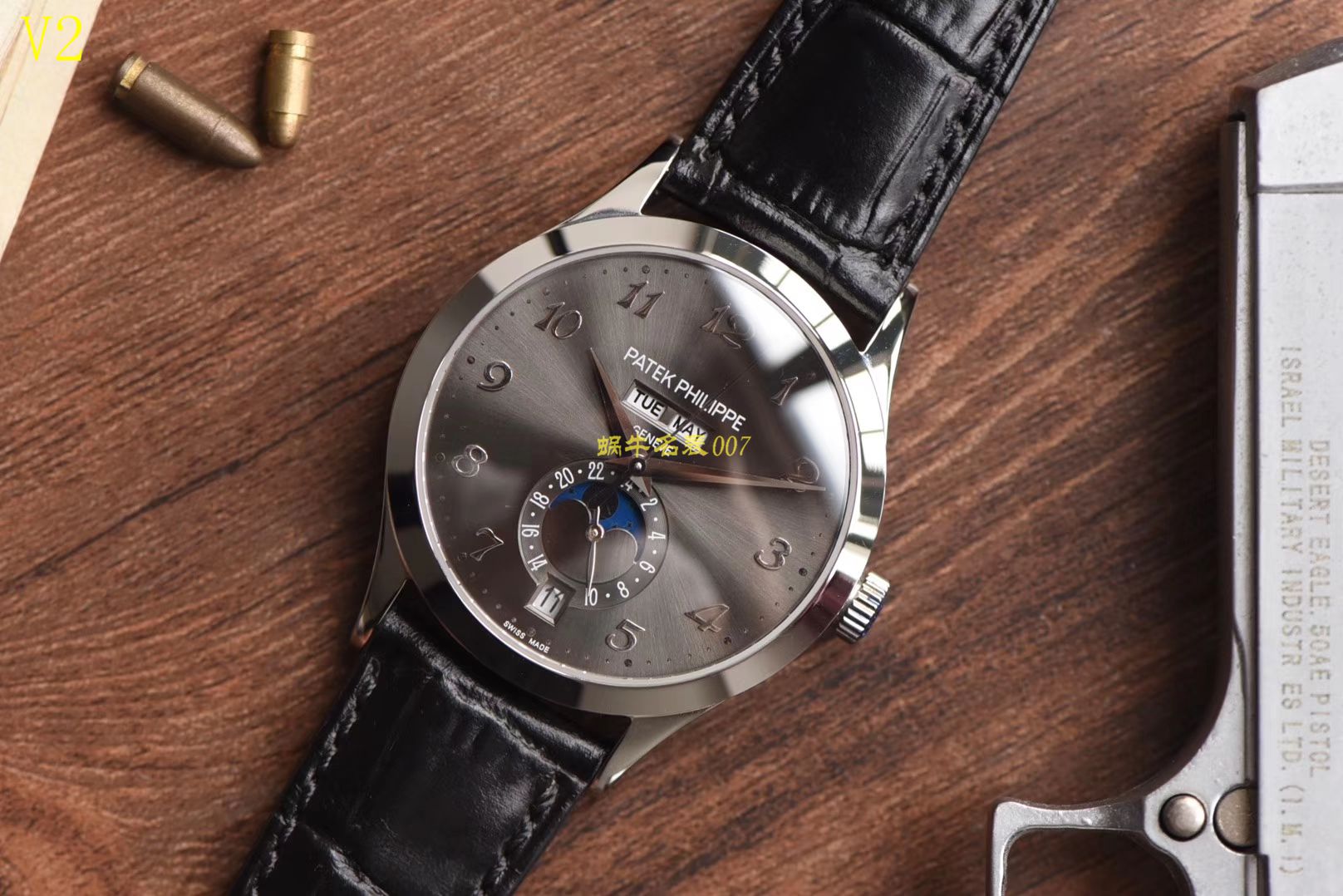 【台湾 Factory 一比一高精仿手表】 PATEK PHILIPPE 复杂功能计时系列5396G-014 wrist watch  / BD175
