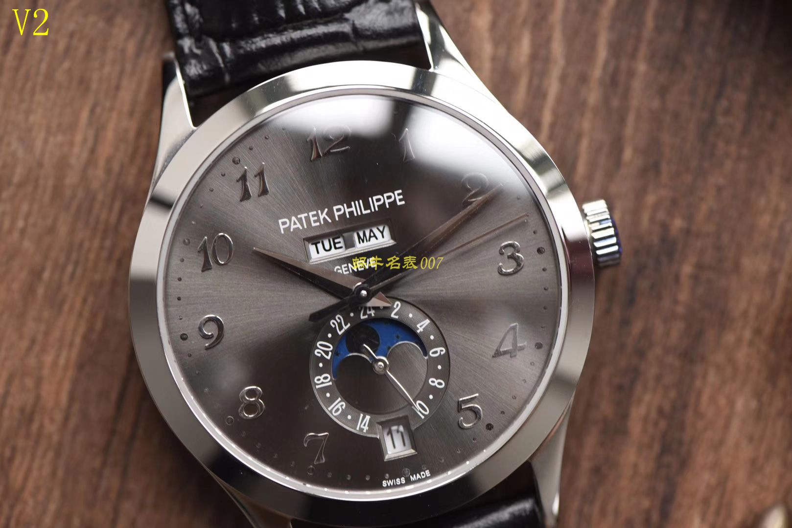 【台湾 Factory 一比一高精仿手表】 PATEK PHILIPPE 复杂功能计时系列5396G-014 wrist watch  / BD175