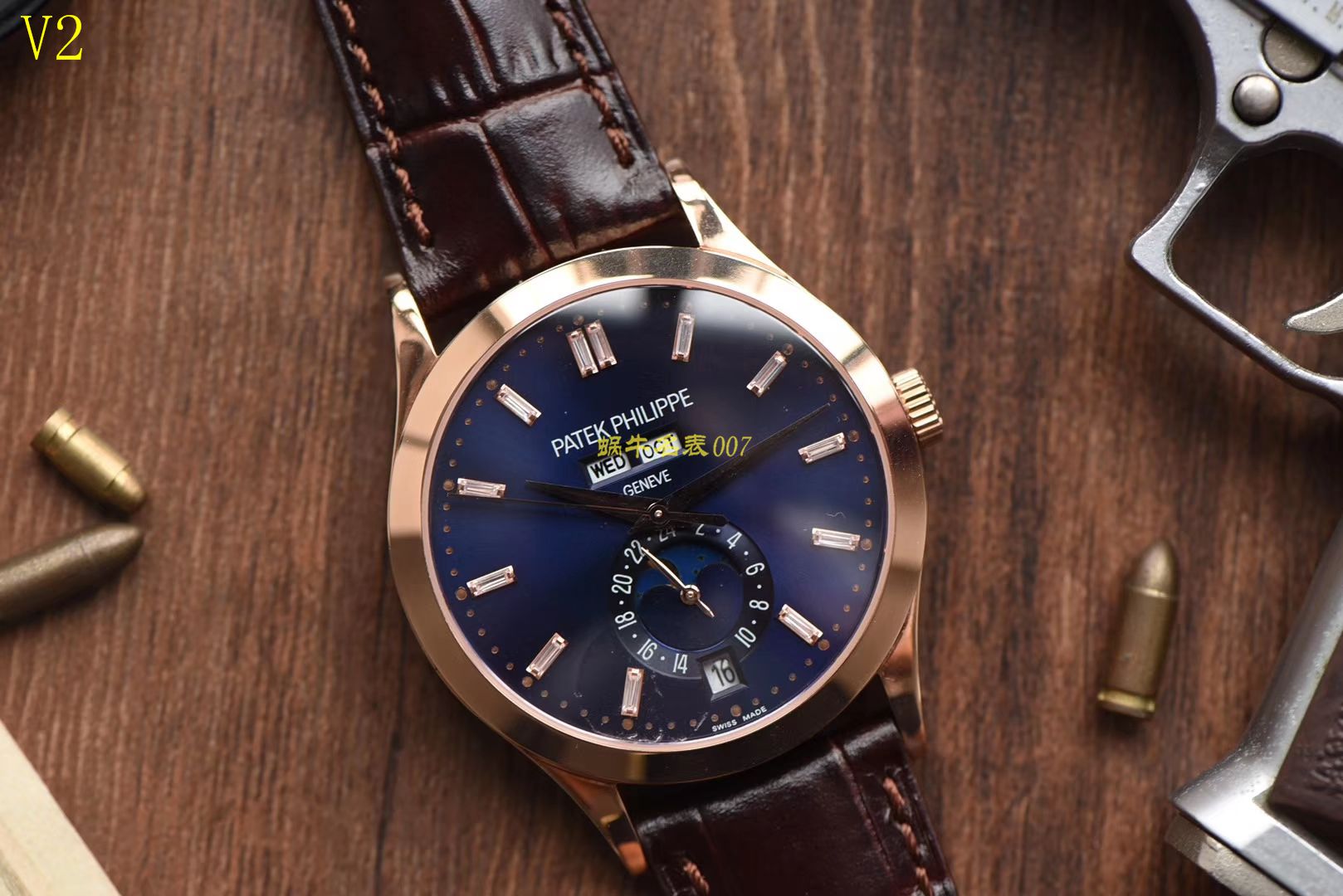  PATEK PHILIPPE 复杂功能计时系列5396R-015 wrist watch 【KM一比一高仿手表】 / BD230