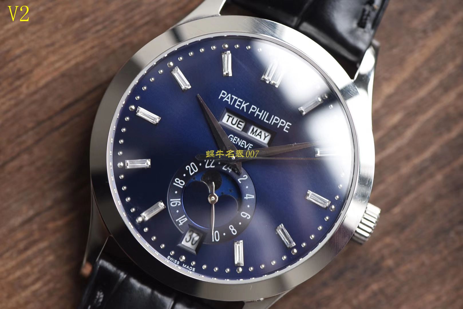 【KM】出品 新款 PATEK PHILIPPE 手表 复刻高仿复杂功能计时5396系列  / BD231