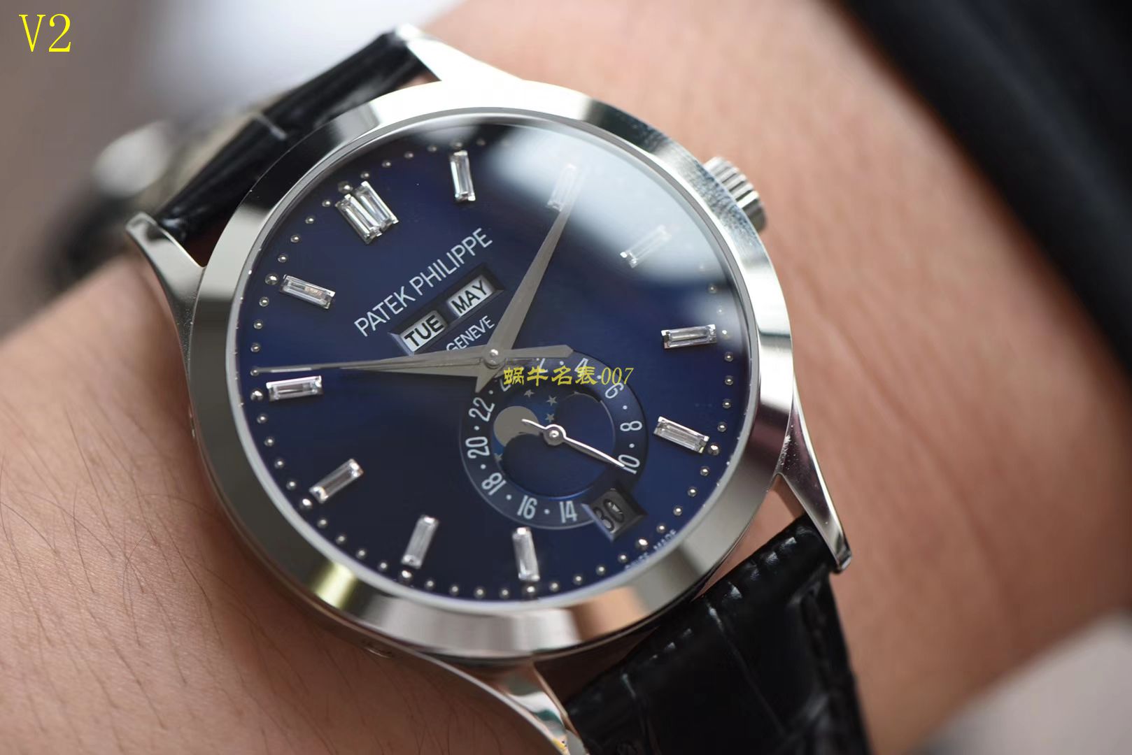 【KM】出品 新款 PATEK PHILIPPE 手表 复刻高仿复杂功能计时5396系列  / BD231