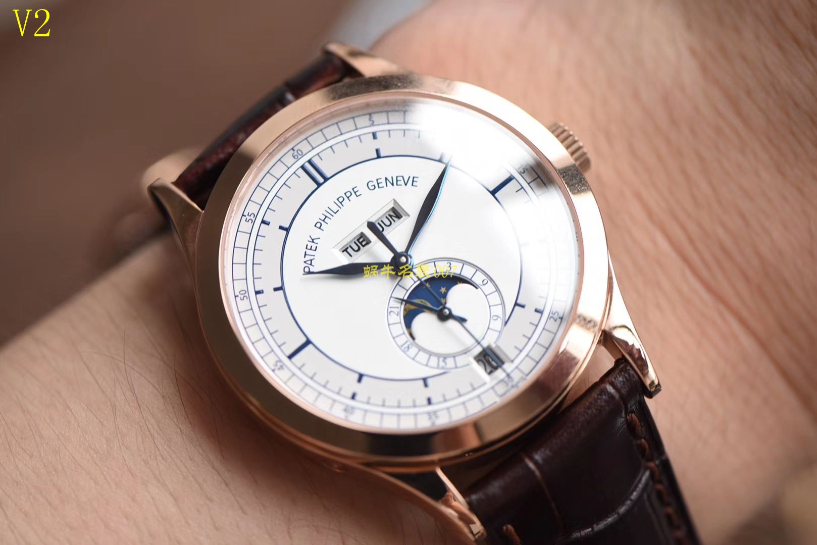 【KM】出品 新款 PATEK PHILIPPE 手表 复刻高仿复杂功能计时5396系列  / BD231