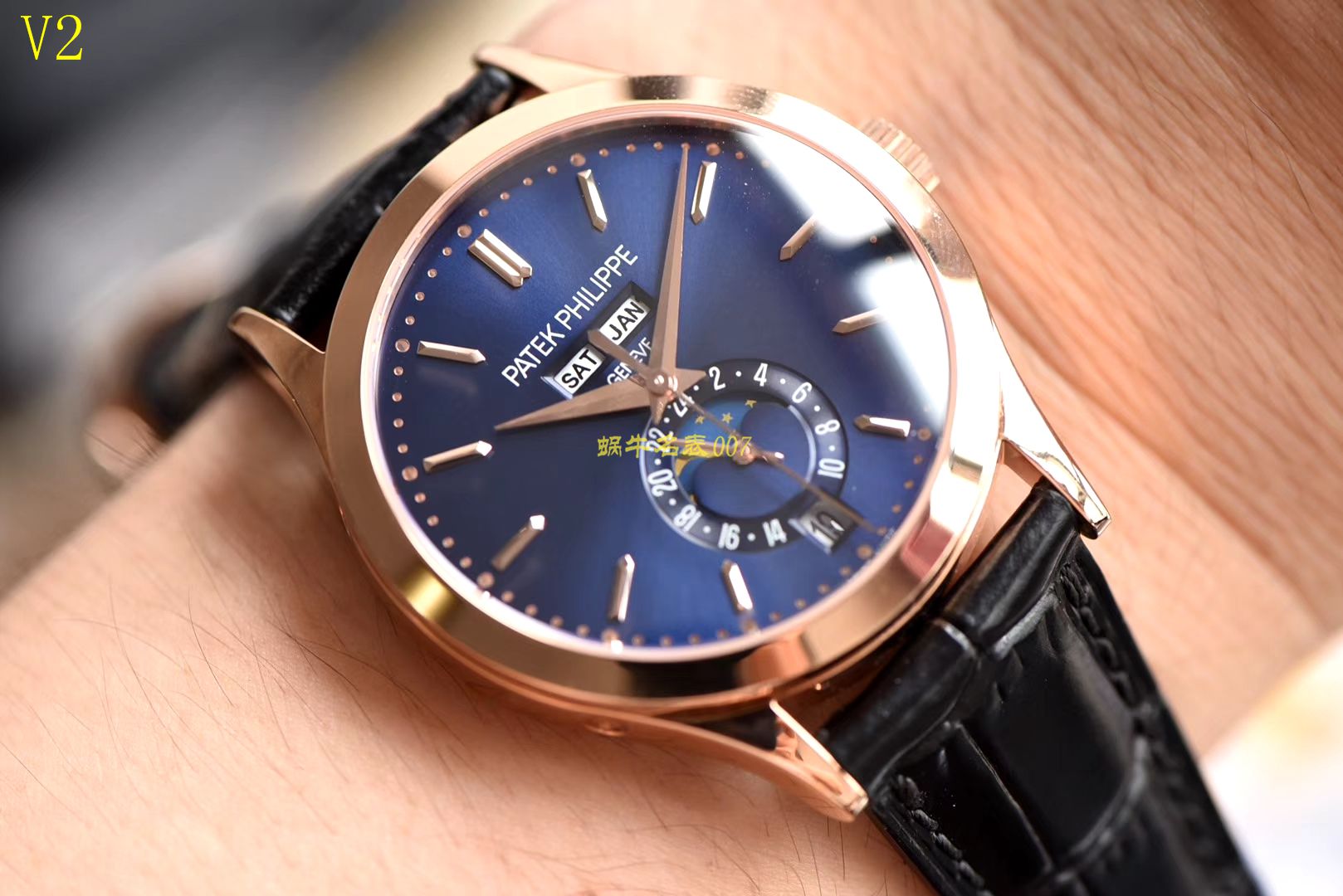 【KM】出品 新款 PATEK PHILIPPE 手表 复刻高仿复杂功能计时5396系列  / BD231