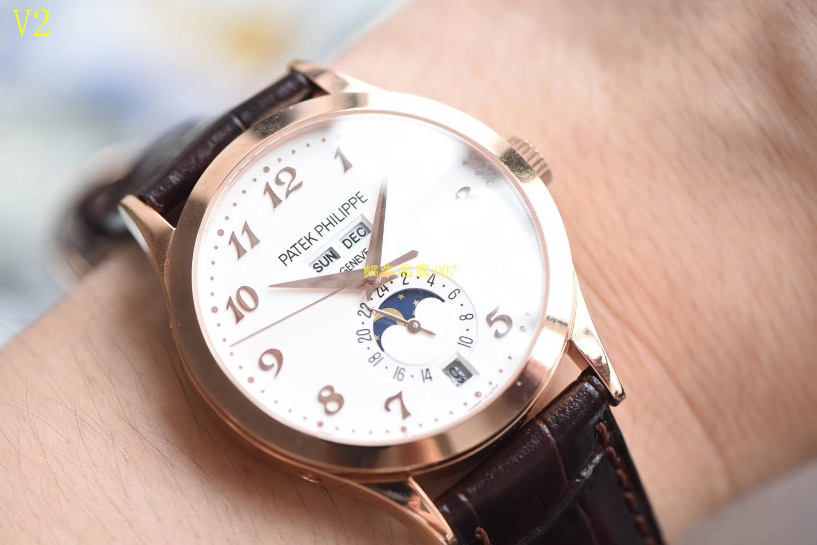 【KM】出品 新款 PATEK PHILIPPE 手表 复刻高仿复杂功能计时5396系列  / BD231