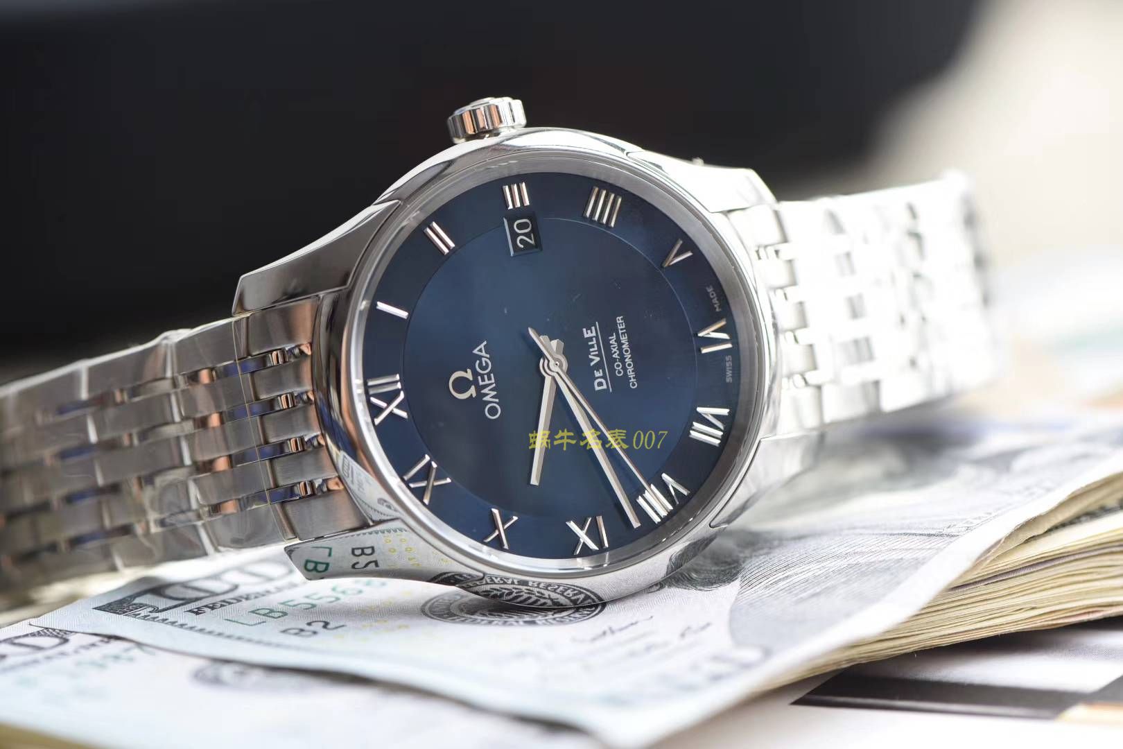 OMEGA碟飞系列433.10.41.21.03.001，433.13.41.21.03.001（皮带） wrist watch 【VS一比一高仿复刻手表】 / M356