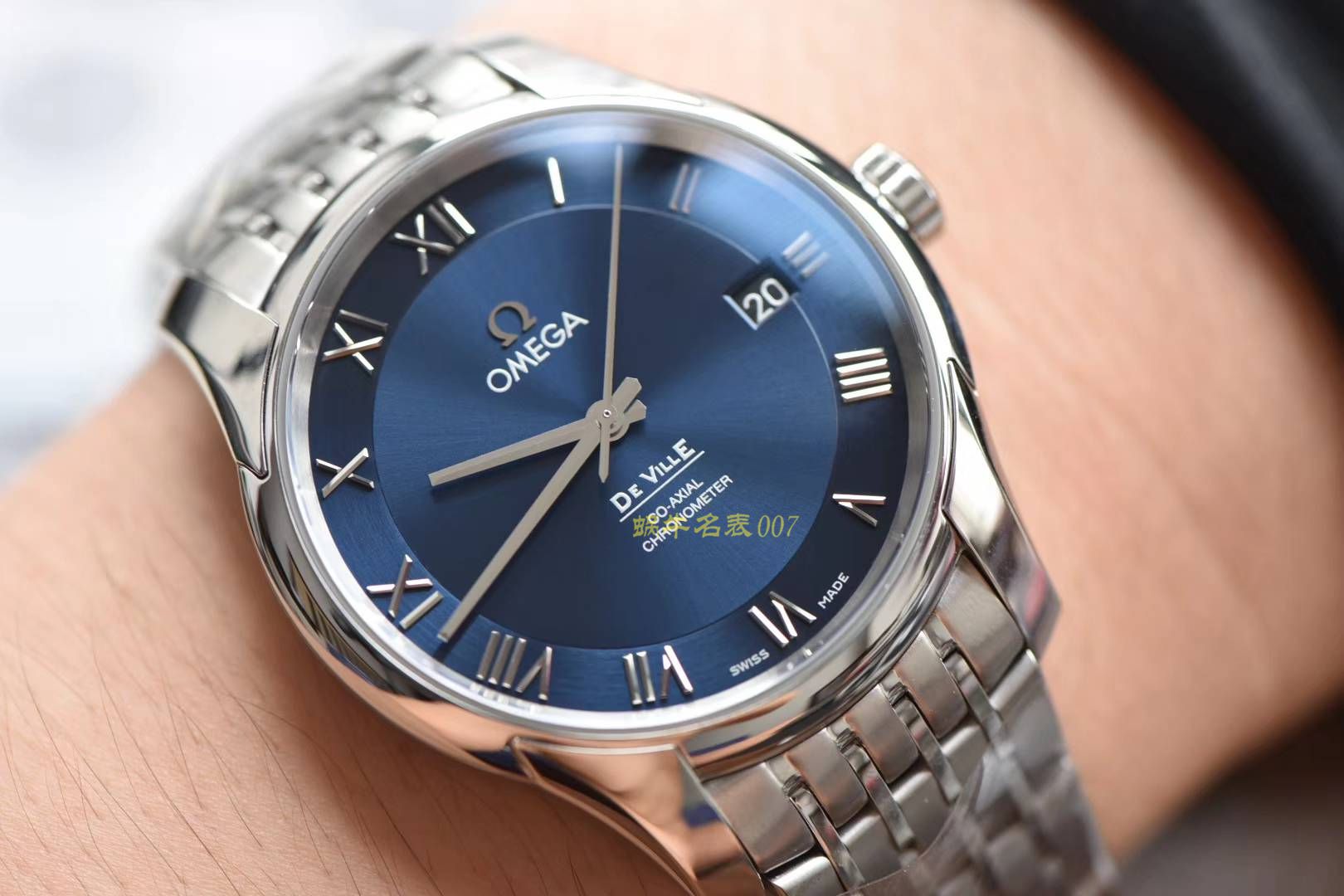 OMEGA碟飞系列433.10.41.21.03.001，433.13.41.21.03.001（皮带） wrist watch 【VS一比一高仿复刻手表】 / M356