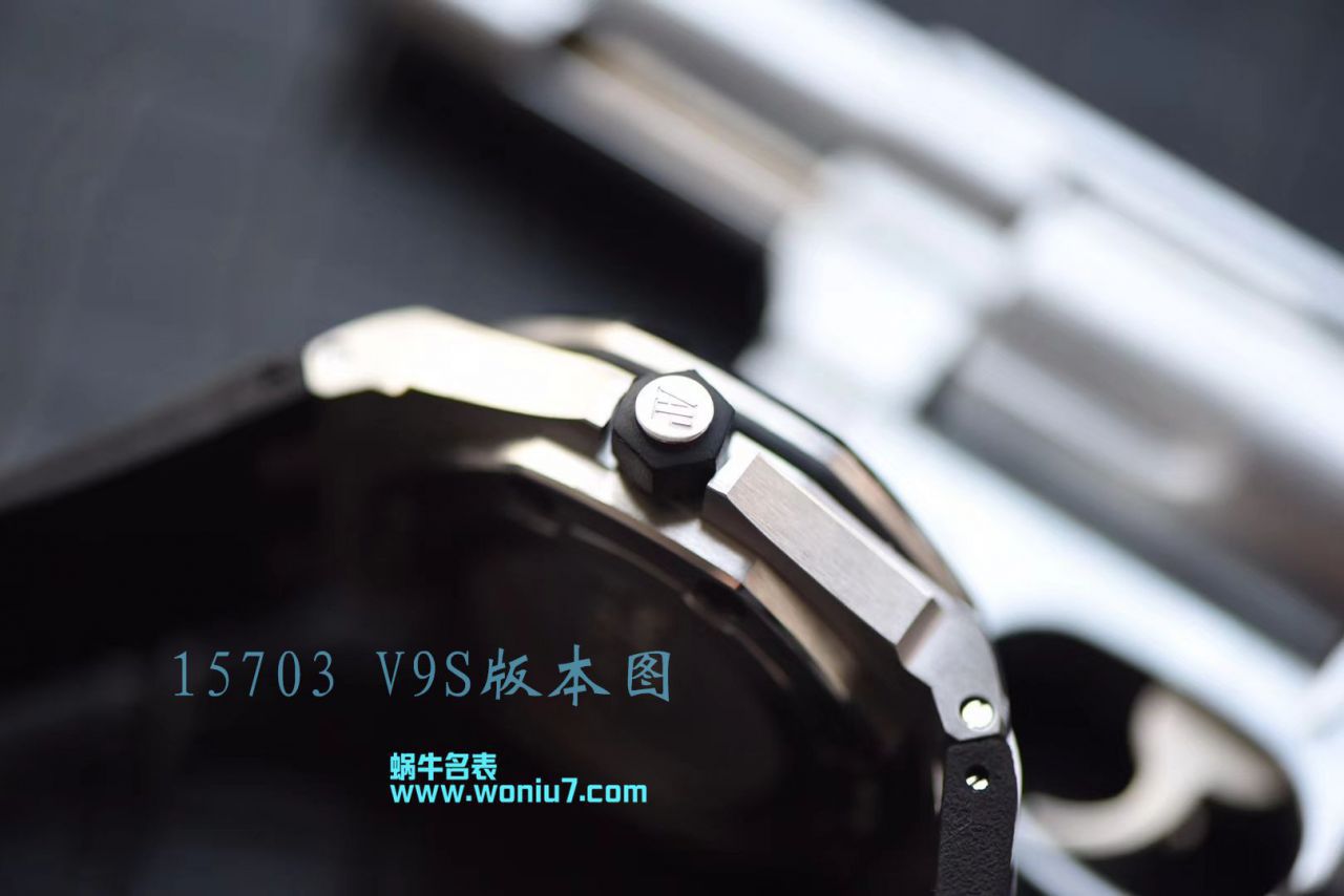 【JF一比一超A高仿】 Video analysis Audemars Piguet  Royal Oak Offshore 系列15703ST.OO.A002CA.01 wrist watch ，全新V9S超强版正式闪亮登场 / AP156