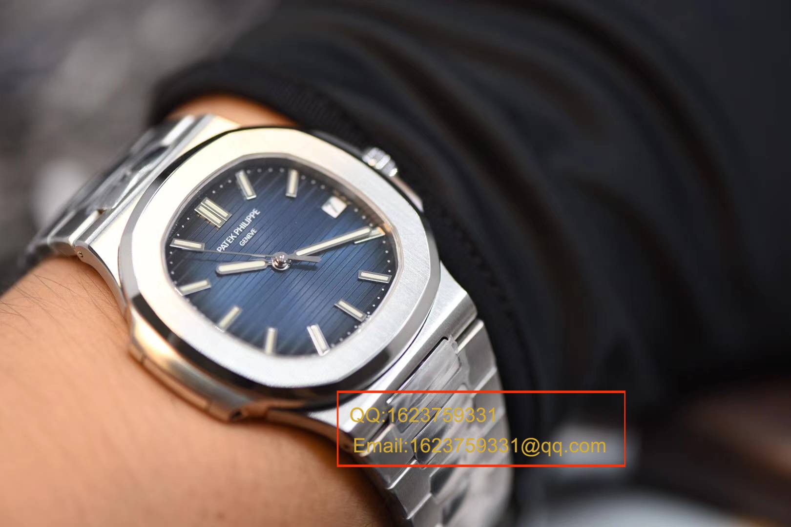 Video analysis  PATEK PHILIPPE 运动系列5711/1A 010 不锈钢 wrist watch ( Nautilus 钢王)【PF一比一超A高仿手表】 / BD232