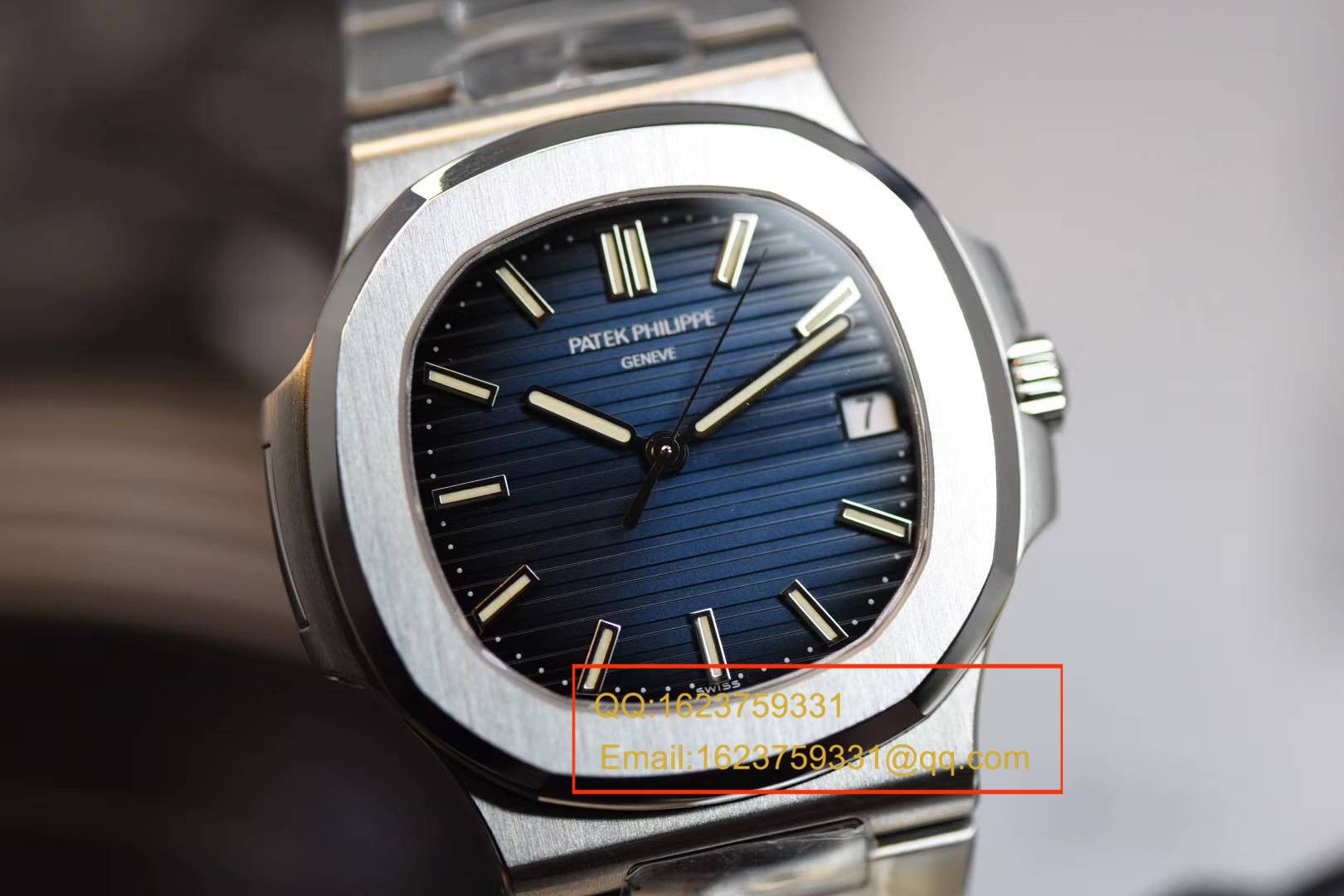  Video analysis  PATEK PHILIPPE 运动系列5711/1A 010 不锈钢 wrist watch ( Nautilus 钢王)【PF一比一超A高仿手表】 / BD232