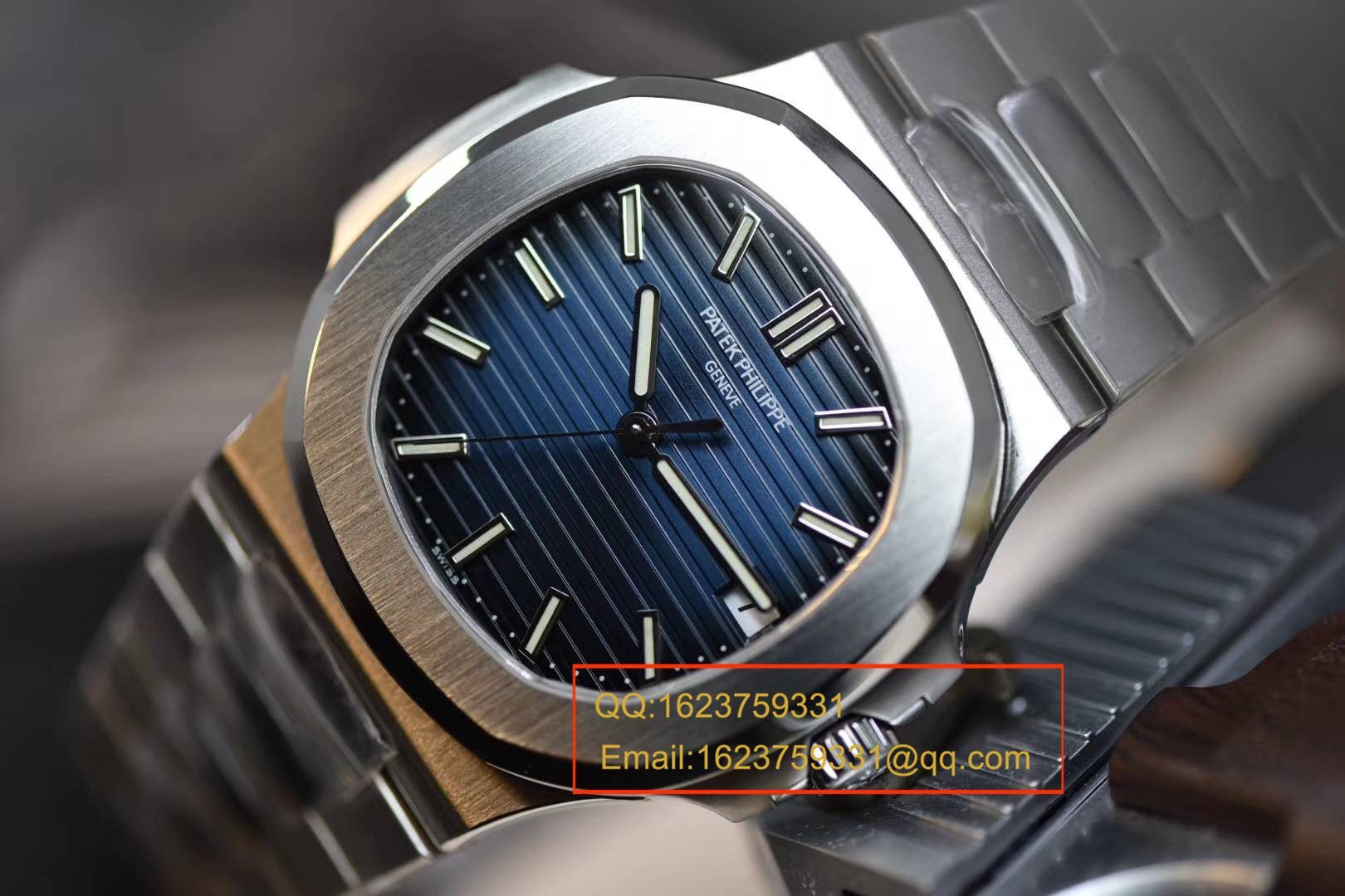  Video analysis  PATEK PHILIPPE 运动系列5711/1A 010 不锈钢 wrist watch ( Nautilus 钢王)【PF一比一超A高仿手表】 / BD232