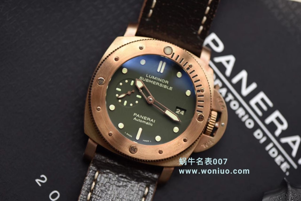 Panerai 特别版 wrist watch 系列PAM 00382 wrist watch 【VS一比一超A高仿】VSPanerai  Pam382 升级V2版本青铜战士史泰龙电影同款 / VS00382
